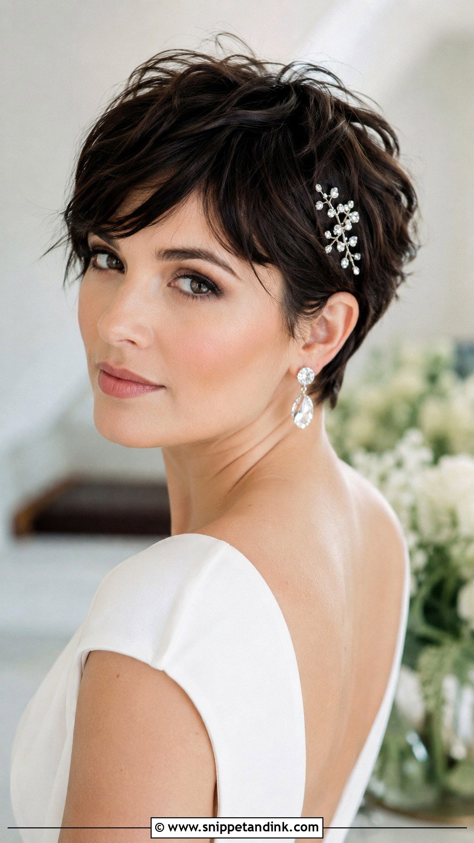 Textured Pixie Cut - Snippet and Ink - 20 Short Hairdos for Wedding