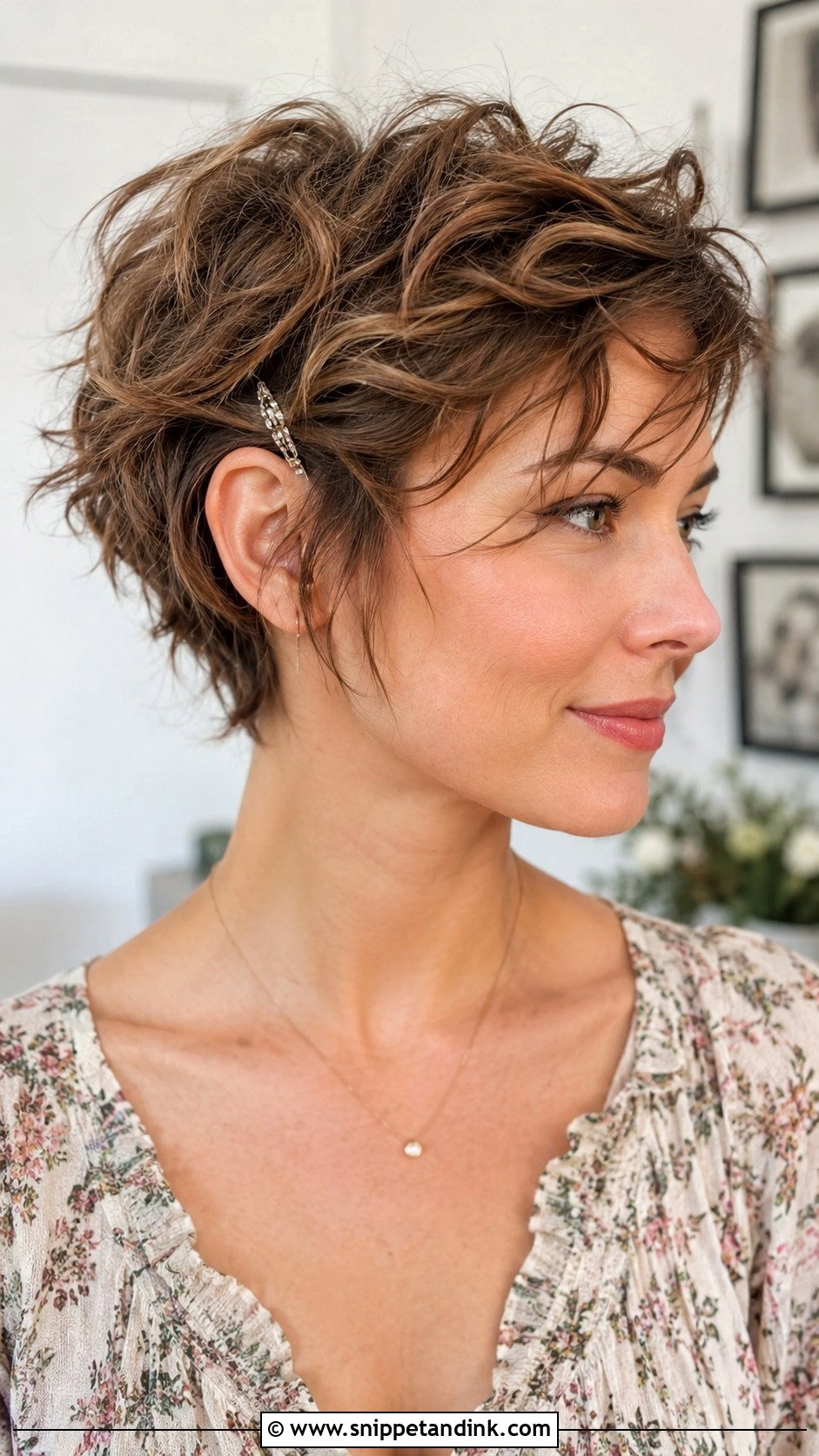 Textured Pixie With Volume - Snippet and Ink - 30 Wedding Guest Hairstyles for Short Hair
