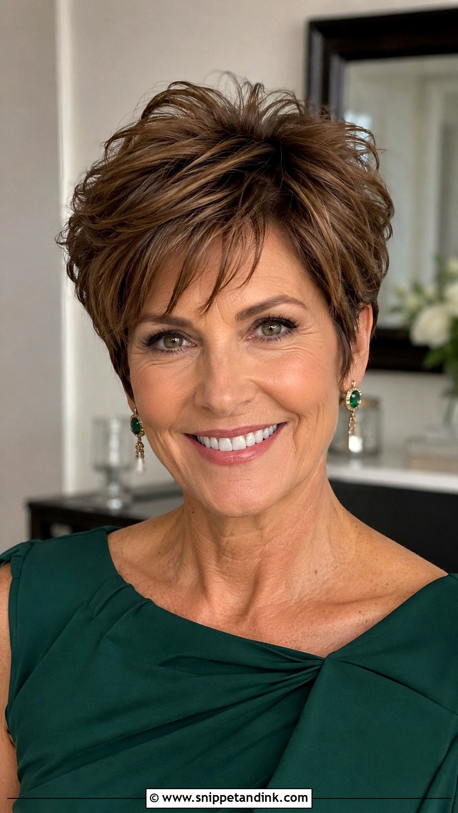 Textured Pixie With Volume - Snippet and Ink - 25 Mother of the Bride Short Hairstyles
