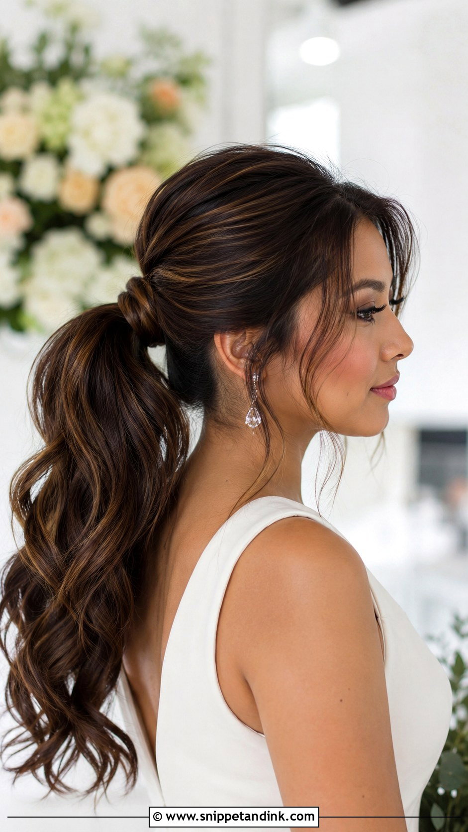 Textured Ponytail Wedding Hairstyle - Snippet and Ink - 15 Unique Hairstyles for Wedding
