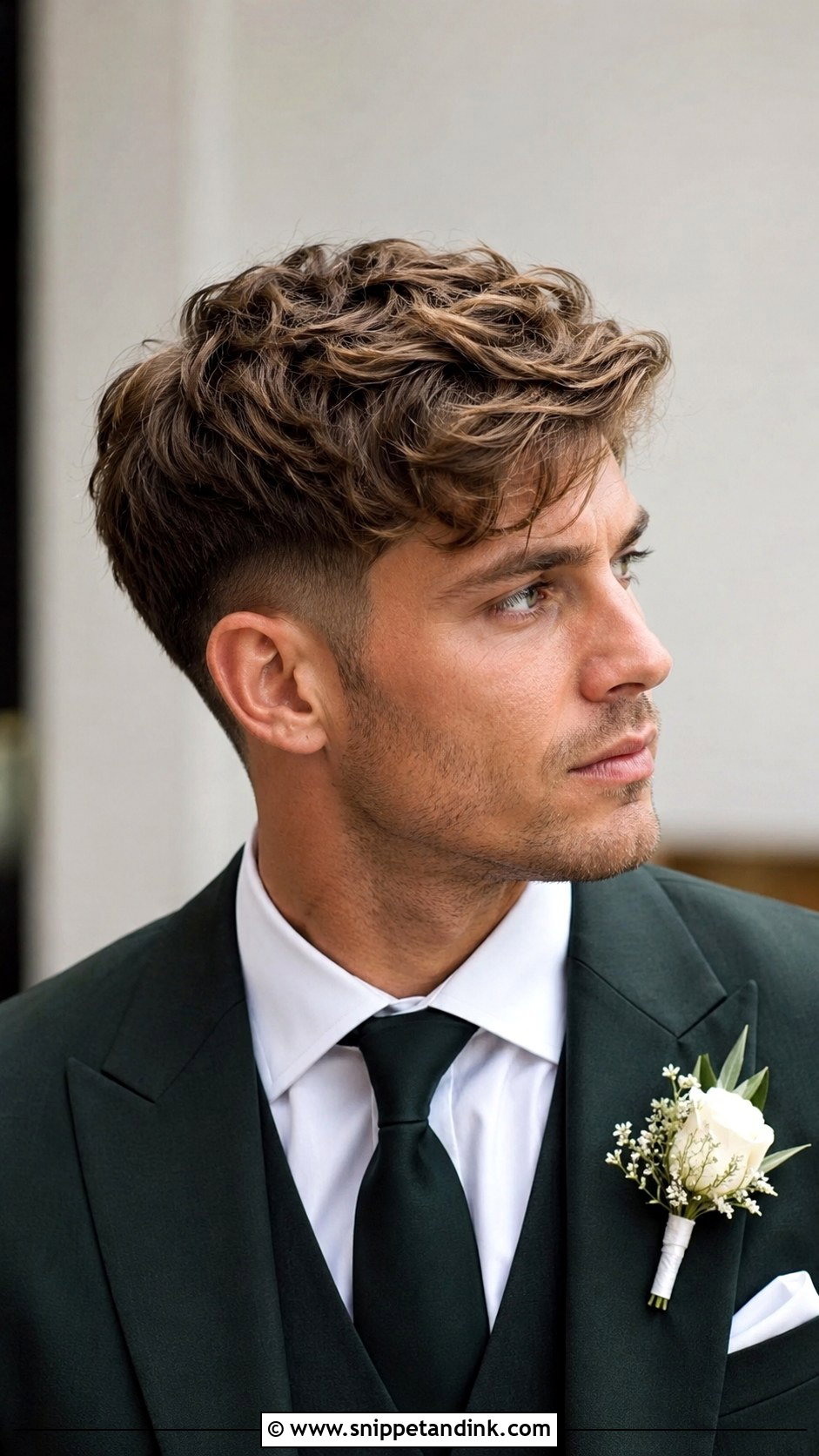 Textured Undercut for Grooms - Snippet and Ink - 25 Wedding Hairstyles Men