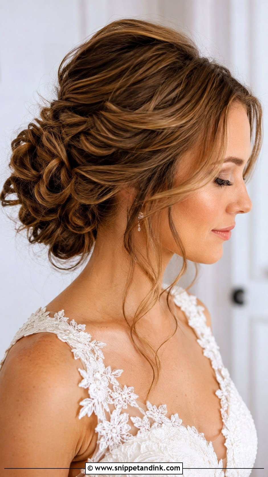 Textured Updo Bridal Hair - Snippet and Ink - 20 Hair Ideas for Bride
