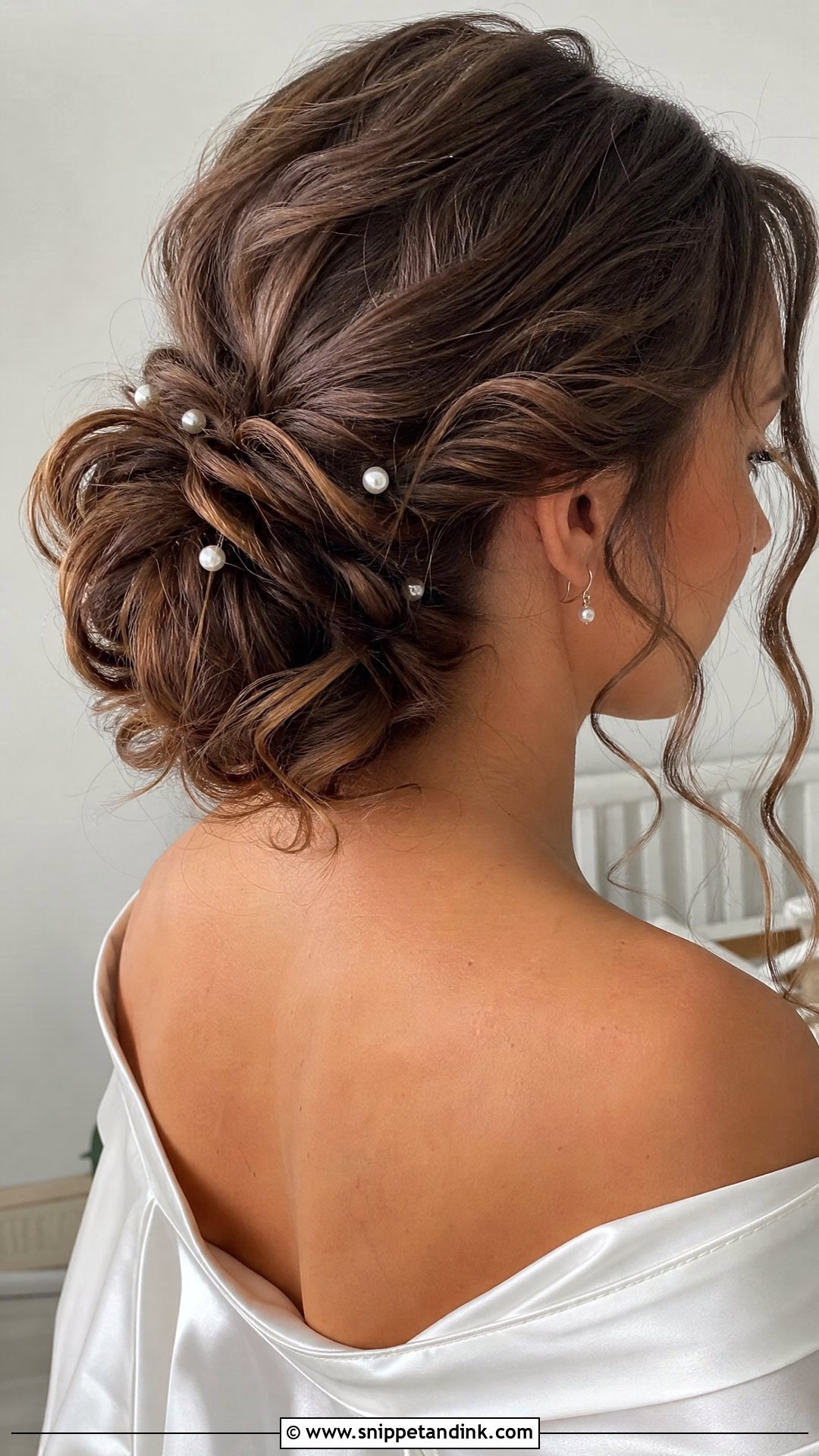 Textured Updo Bridal Hair Tutorial - Snippet and Ink - 15 Bridal Hair Tutorial Videos