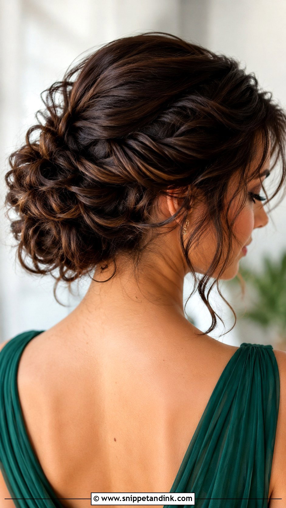Textured Updo Bridesmaid Hair - Snippet and Ink - 20 Fall Bridesmaid Hair Ideas