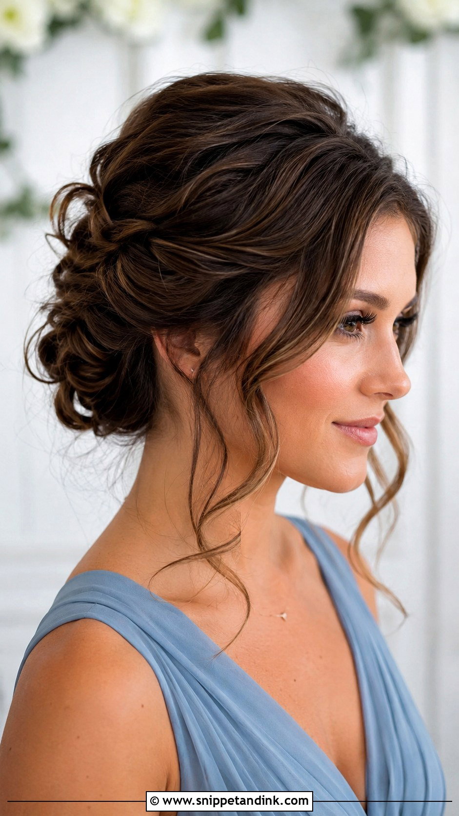 Textured Updo Bridesmaid Hairstyle - Snippet and Ink - 30 Hairstyle for Bridesmaid Ideas