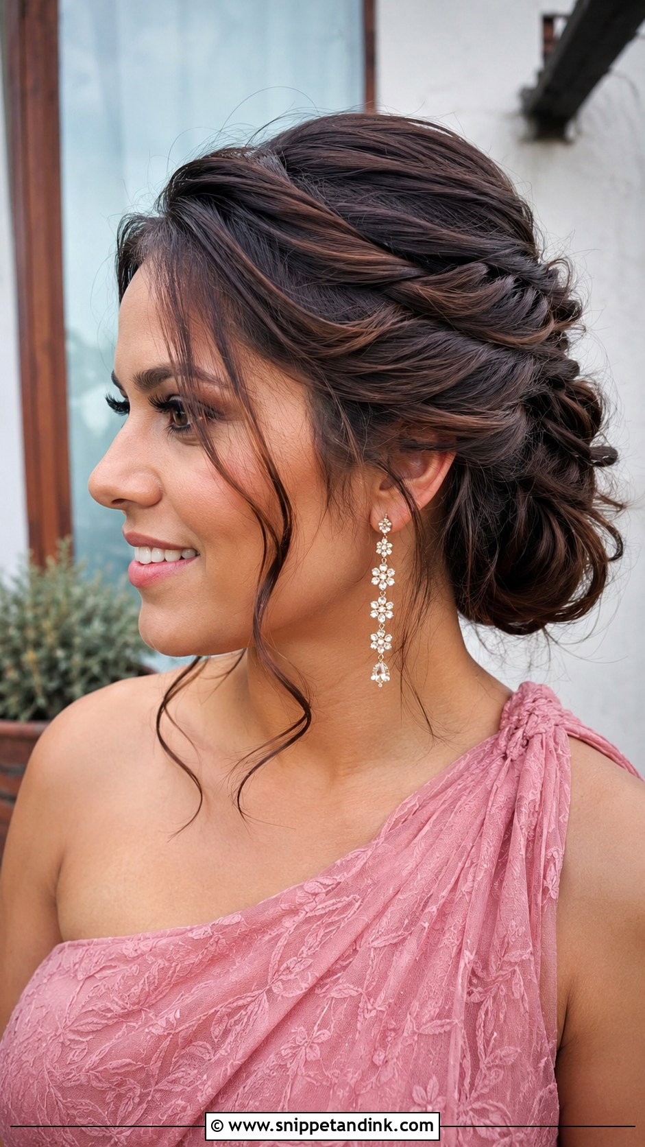 Textured Updo Wedding Guest Hair - Snippet and Ink - 20 Hairstyles Ideas for Wedding Guest