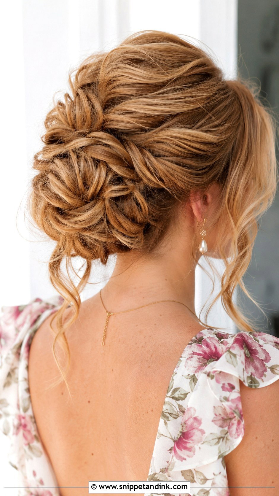 Textured Updo Wedding Guest Hair - Snippet and Ink - 15 Up Hairstyles for Wedding Guest