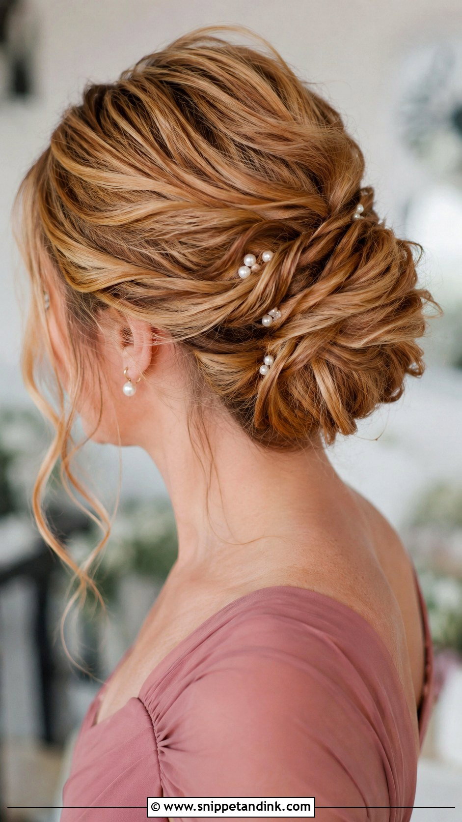 Textured Updo Wedding Guest Hairstyle - Snippet and Ink - 15 Hairstyle Ideas Wedding Guest