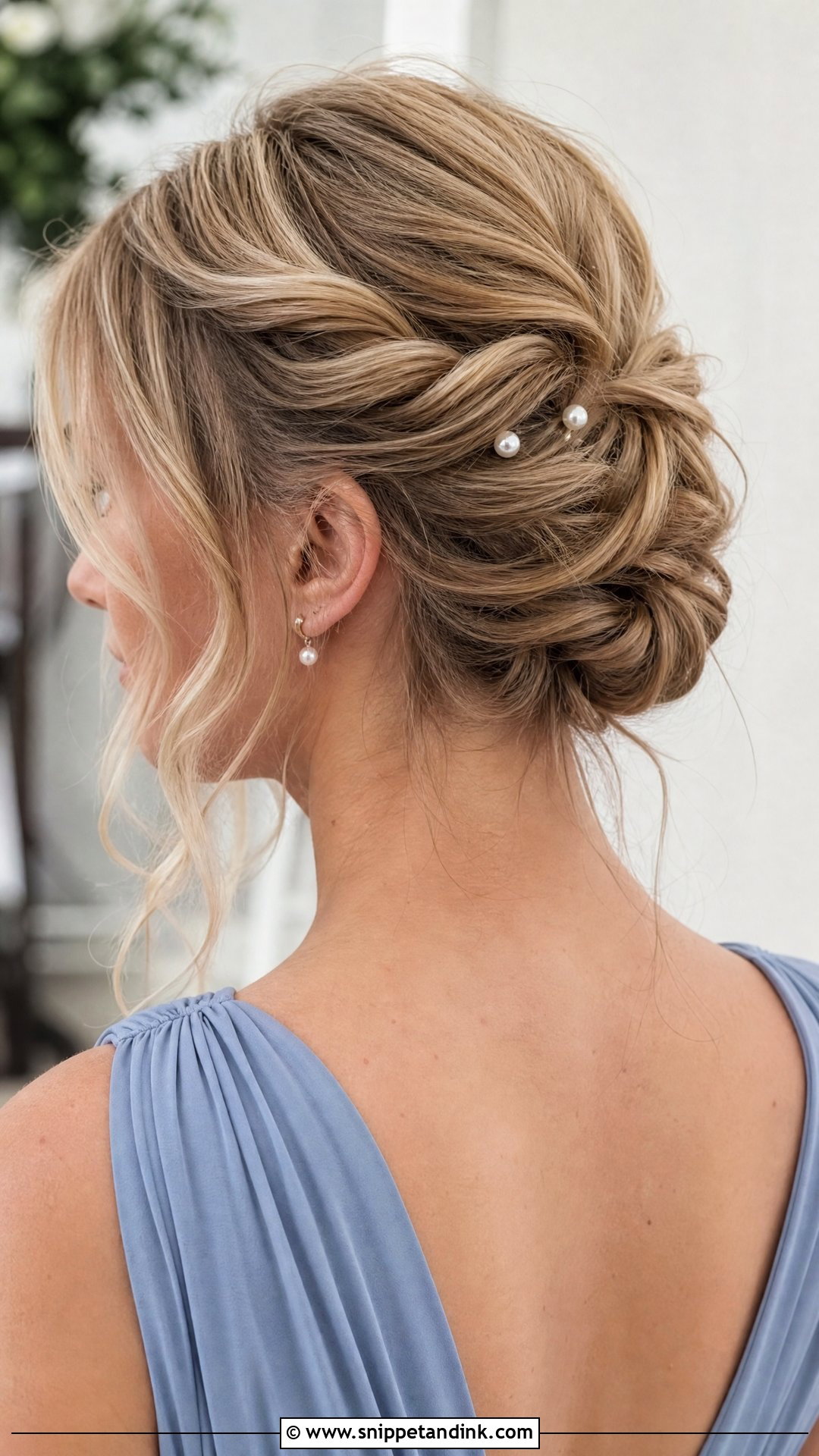 Textured Updo Wedding Guest Hairstyle - Snippet and Ink - 15 Best Wedding Guest Hairstyles