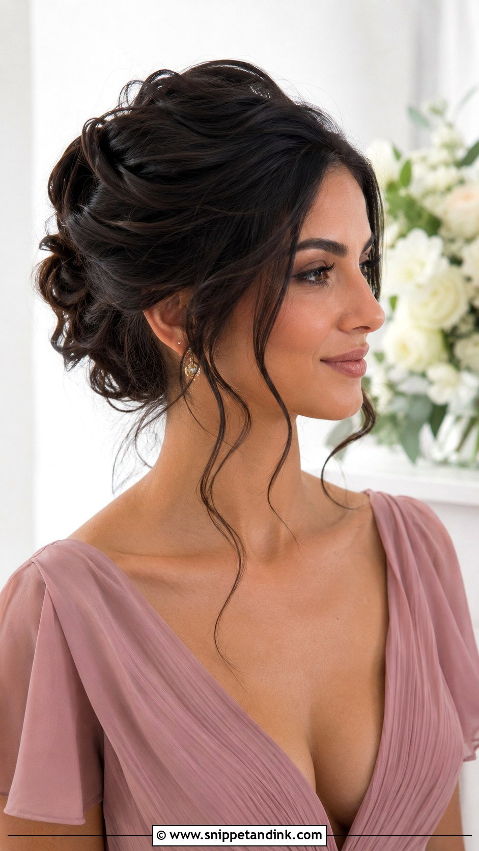 Textured Updo Wedding Hair - Snippet and Ink - 15 Sister of the Groom Hairstyles