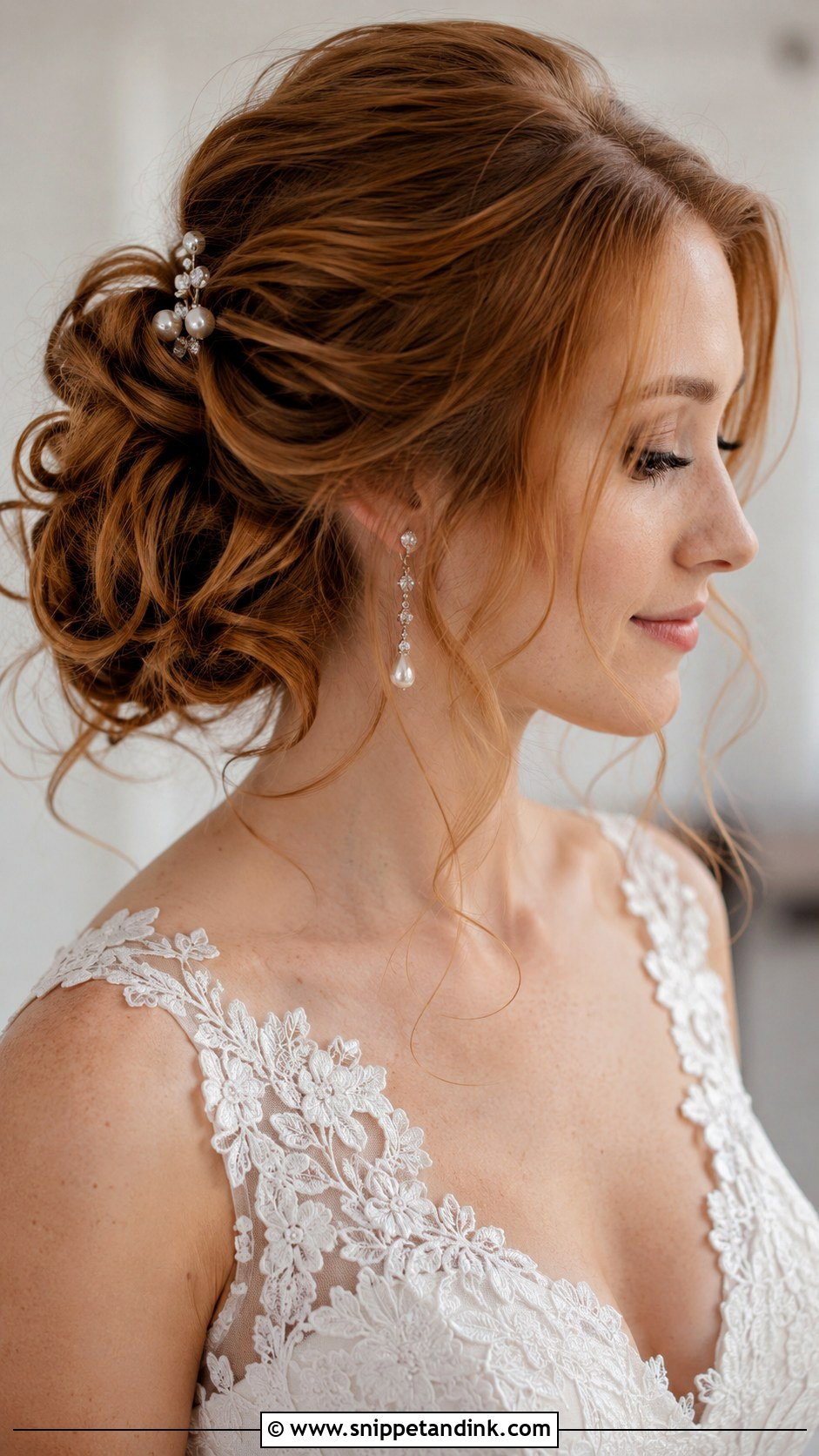 Textured Updo Wedding Hairstyle - Snippet and Ink - 20 Western Wedding Hairstyles
