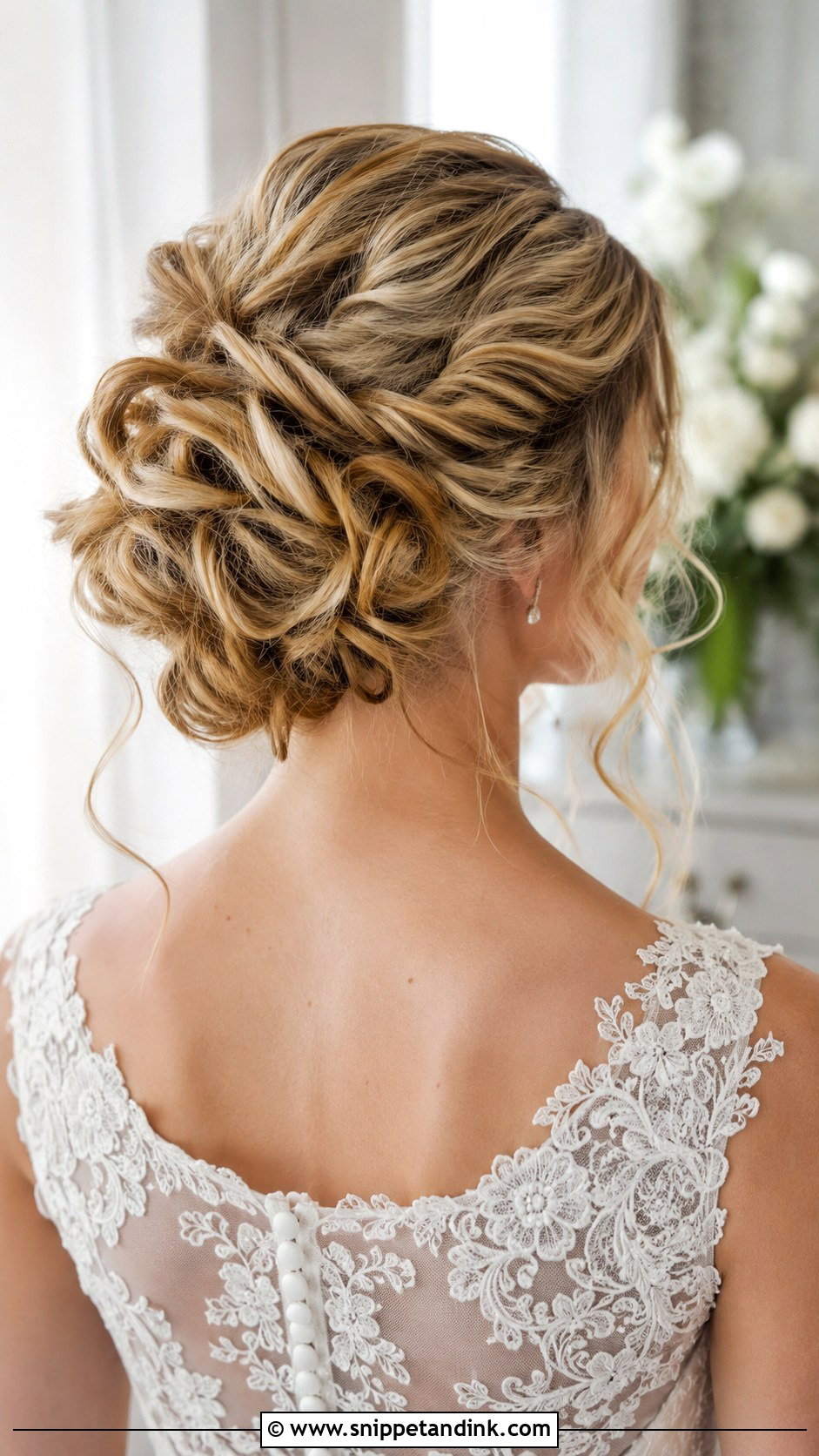 Textured Updo Wedding Hairstyle - Snippet and Ink - 25 Simple Hairstyle for Wedding Ideas