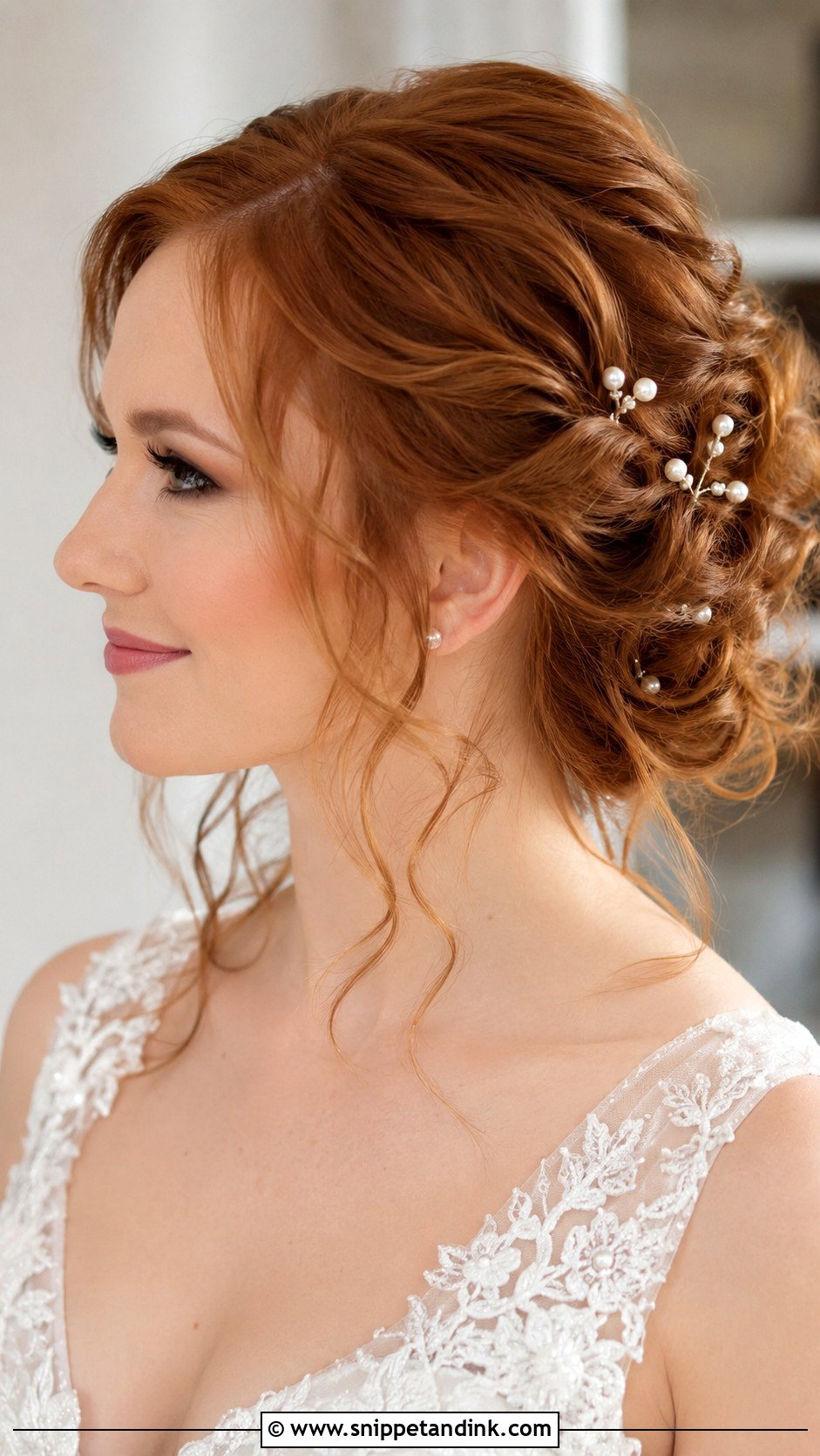 Textured Updo With Curls - Snippet and Ink - 20 Hair Styles for Brides