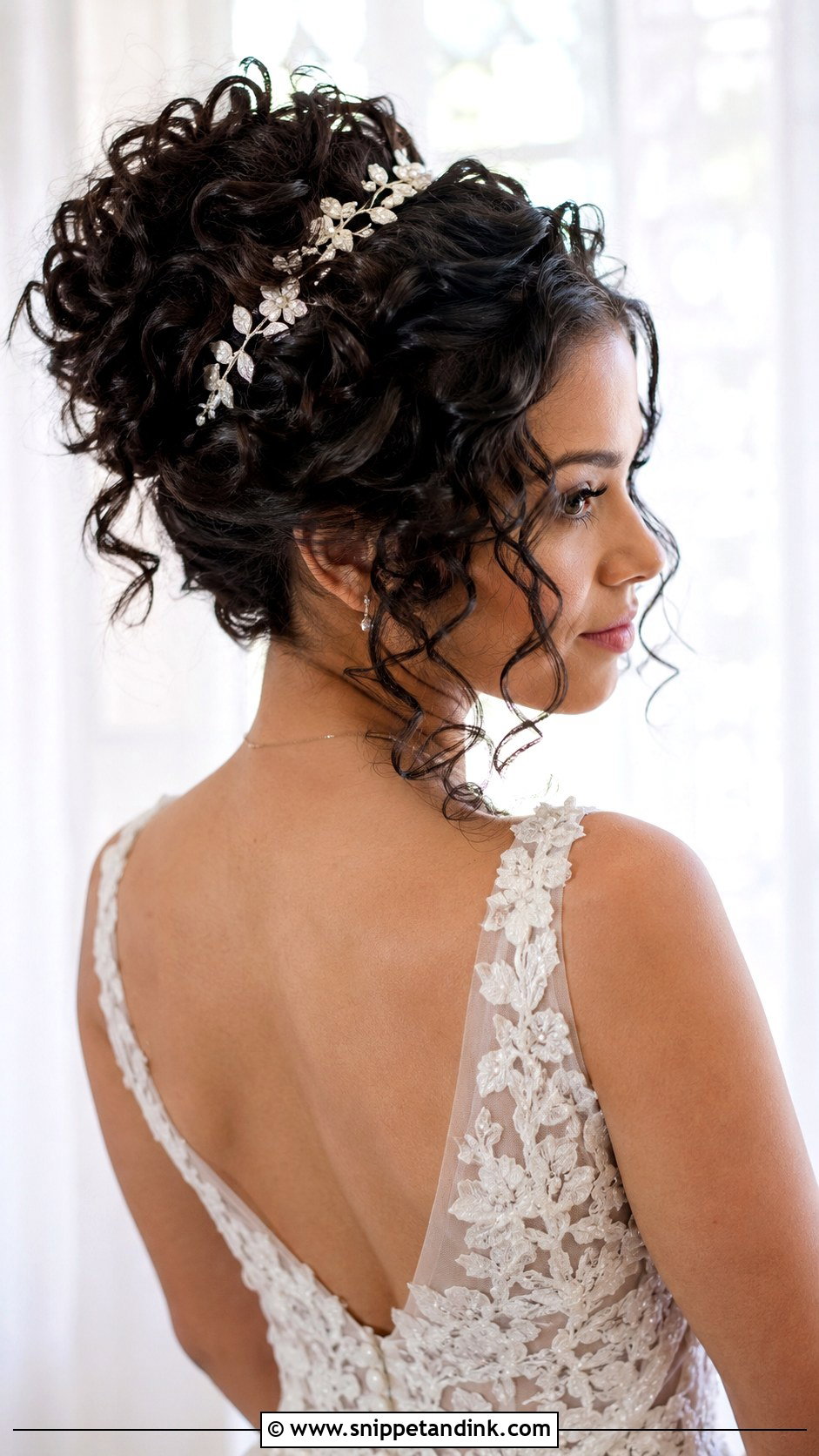 Textured Updo With Pearls - Snippet and Ink - 25 Bridal Updo Hairstyles