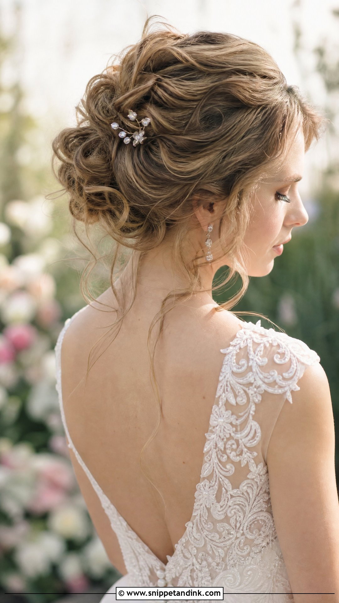 Textured Updo for Wedding Day - Snippet and Ink - 20 Up Hairstyles for Wedding