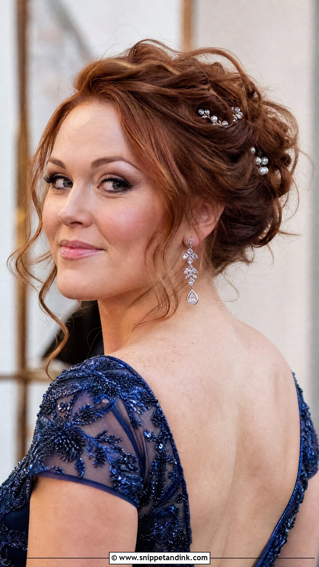 Textured Volume Updo - Snippet and Ink - 20 Debutante Hairstyles