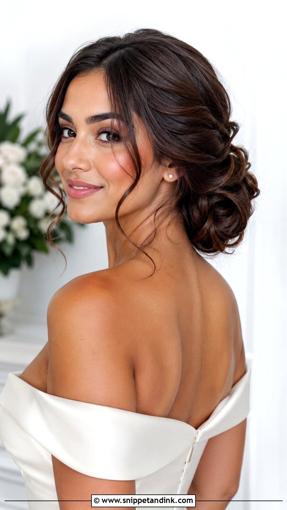 Textured Wedding Bun - Snippet and Ink - 20 Hair Bun Wedding Style Ideas