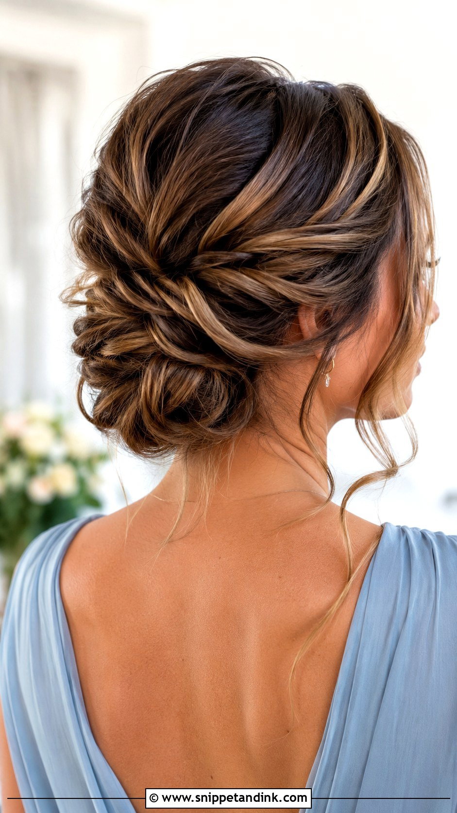 Textured Wedding Updo for Long Hair - Snippet and Ink - 20 Wedding Updos for Long Hair Bridesmaid