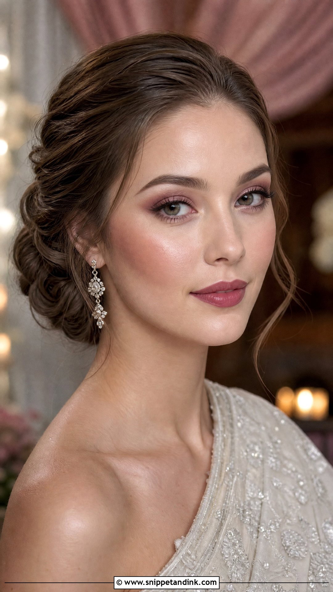 Thai Bridal Makeup With Mauve Tones - Snippet and Ink - 25 Thai Bridal Makeup Ideas