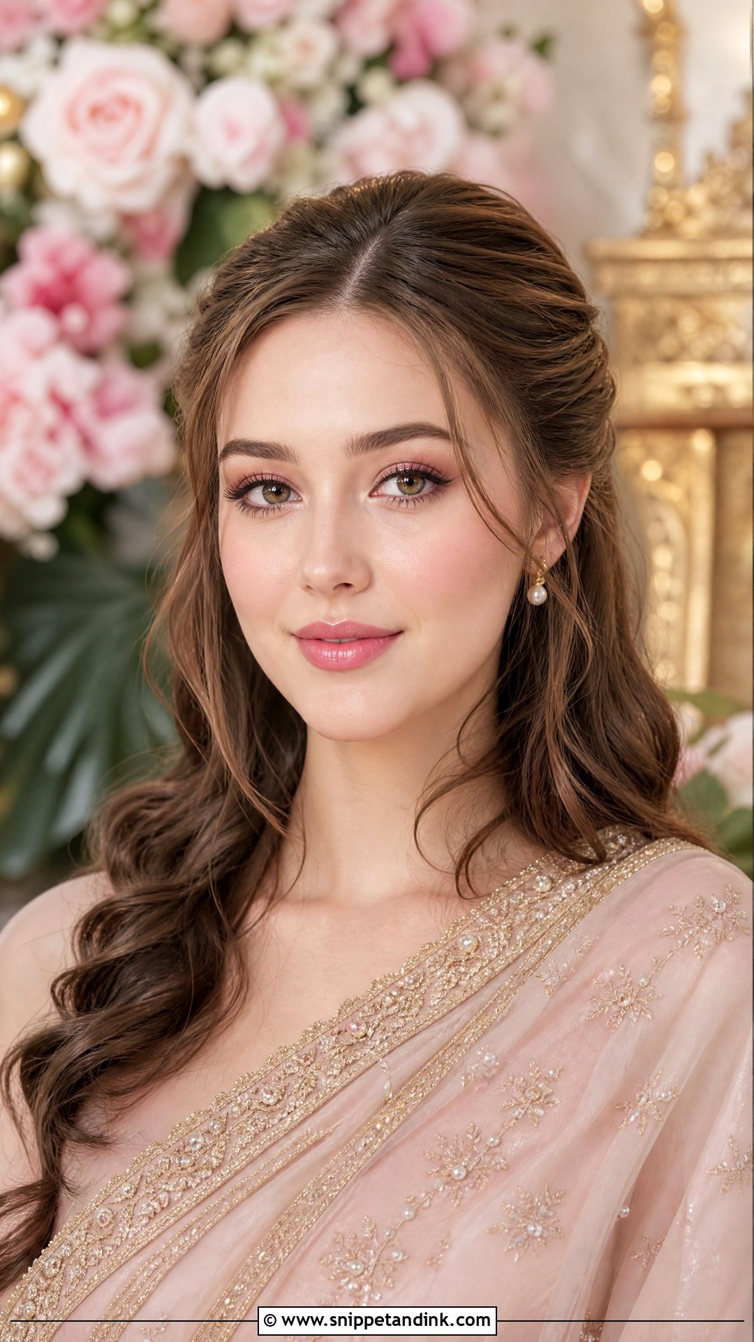 Thai Bridal Makeup With Pink Blush - Snippet and Ink - 25 Thai Bridal Makeup Ideas