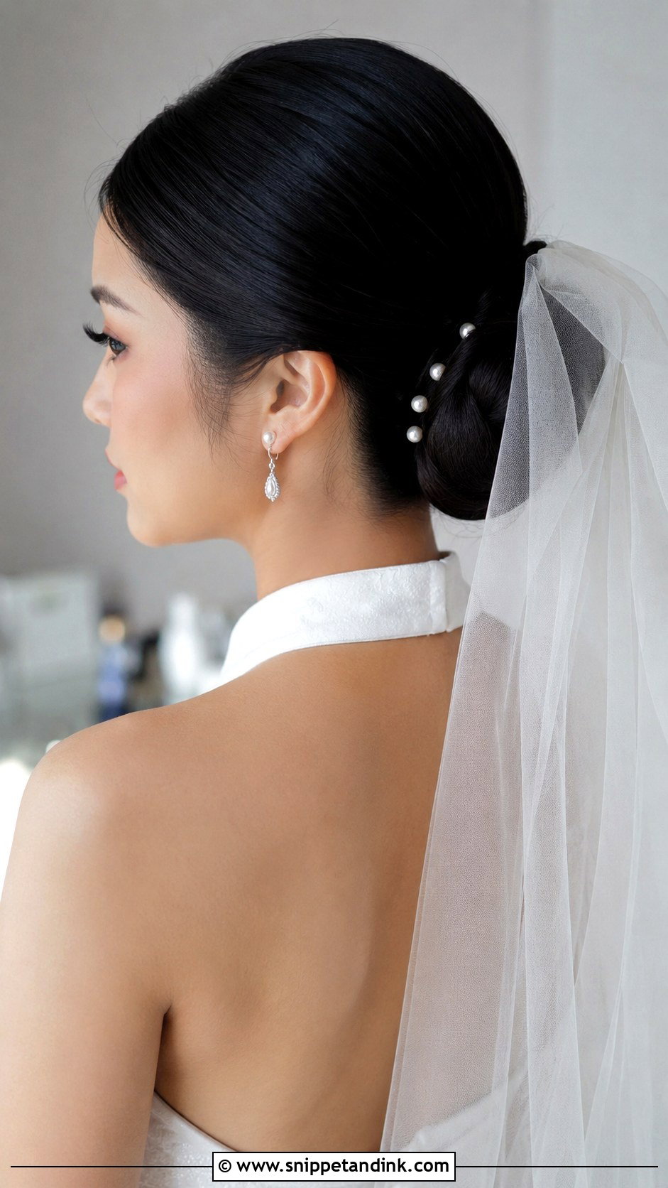 Thai Wedding Hair With Veil - Snippet and Ink - 15 Thai Wedding Hair Ideas
