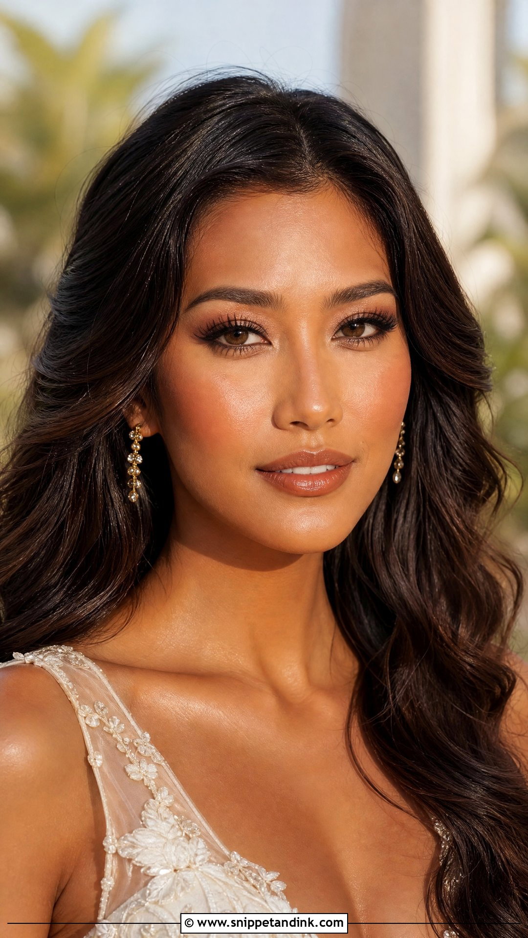 Thai Wedding Makeup With Bronze Glow - Snippet and Ink - 25 Thai Wedding Makeup Looks