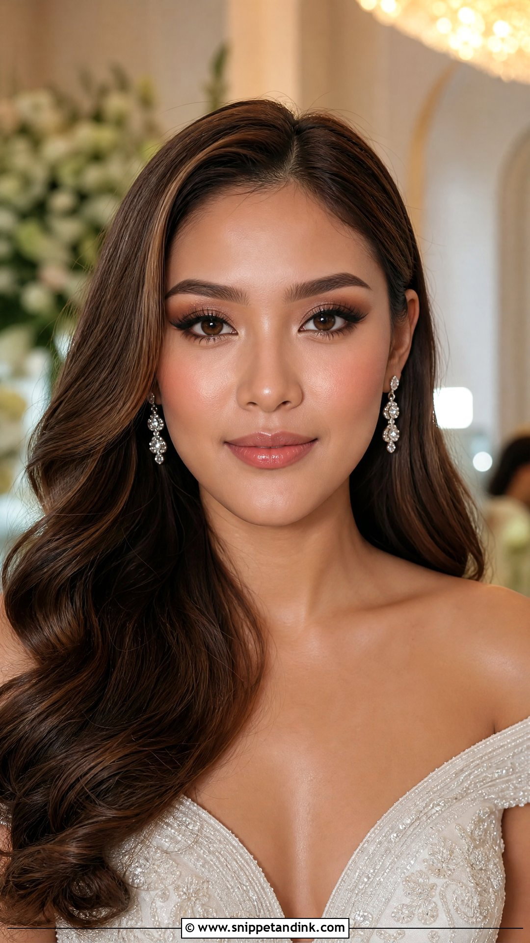 Thai Wedding Makeup With Brown Smokey Eyes - Snippet and Ink - 25 Thai Wedding Makeup Looks