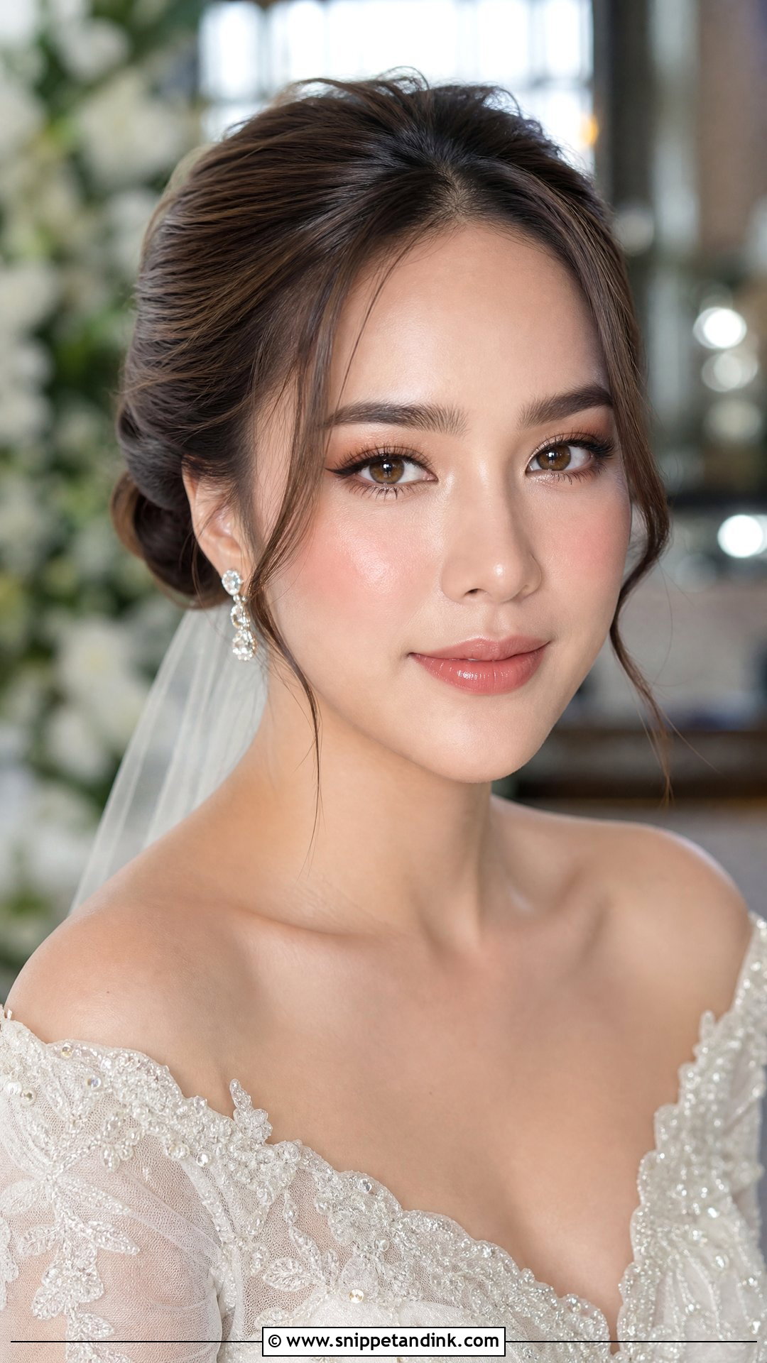 Thai Wedding Makeup With Classic Bridal Glam - Snippet and Ink - 25 Thai Wedding Makeup Looks
