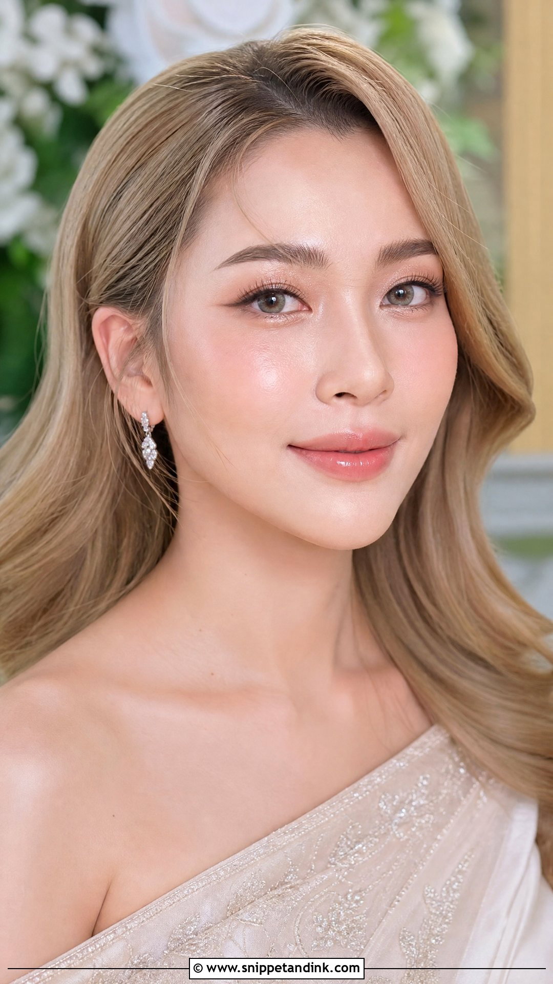 Thai Wedding Makeup With Dewy Skin - Snippet and Ink - 25 Thai Wedding Makeup Looks