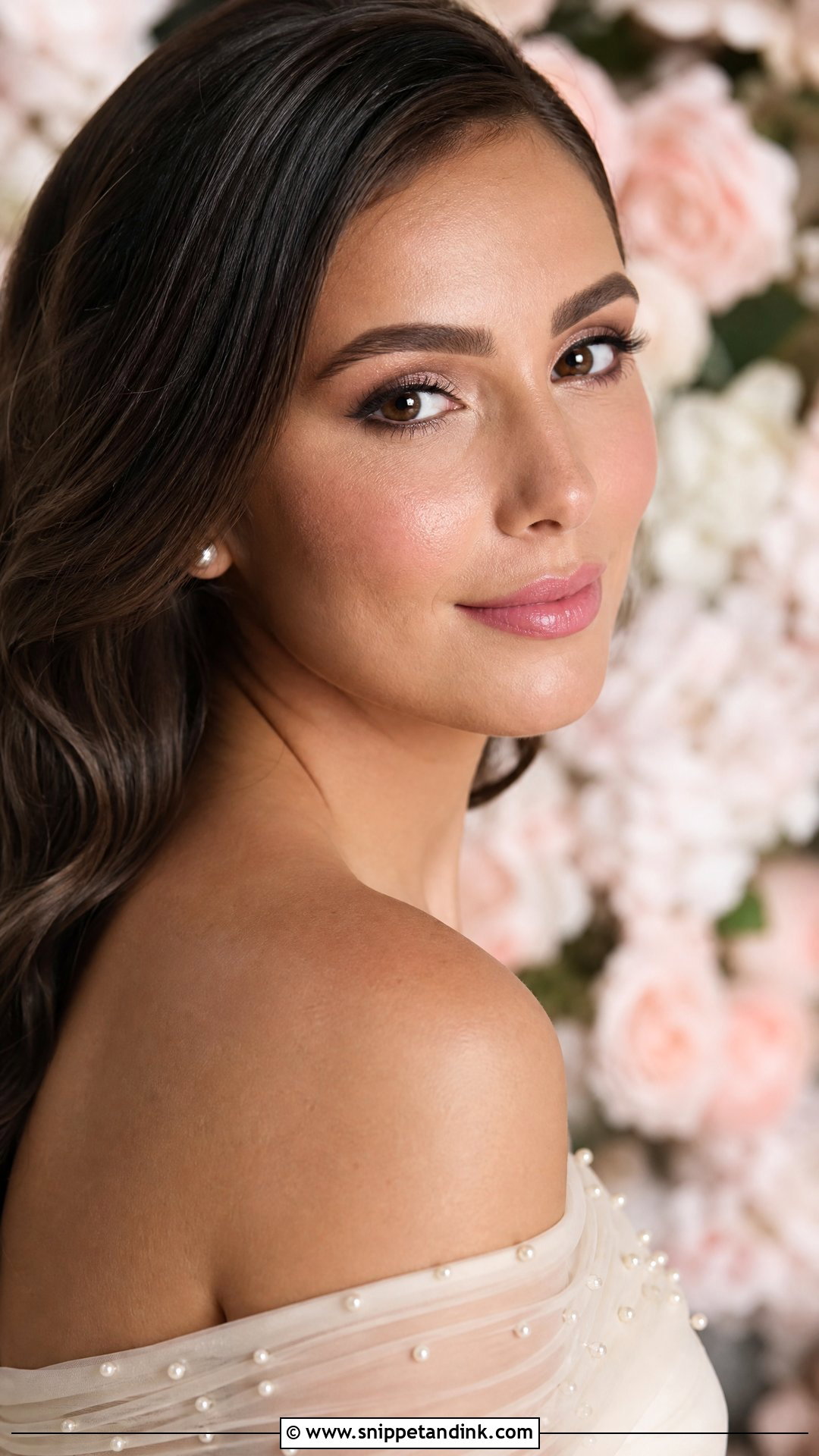 Thai Wedding Makeup With Pink Lips - Snippet and Ink - 20 Thai Makeup Wedding Ideas
