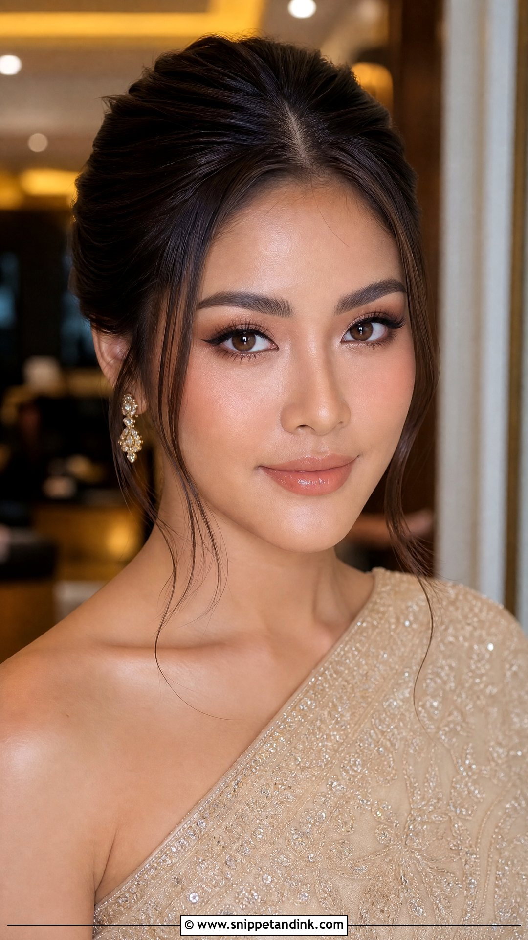Thai Wedding Makeup With Soft Contour - Snippet and Ink - 25 Thai Wedding Makeup Looks