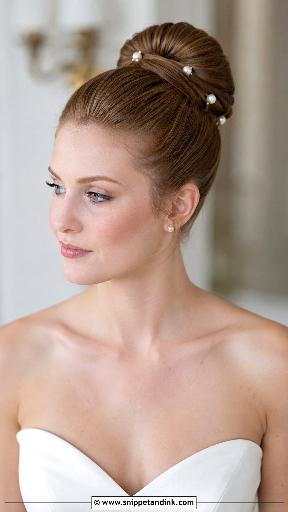 Tight Ballerina Bun Wedding Hair - Snippet and Ink - 15 Tight Bun Wedding Hairstyles