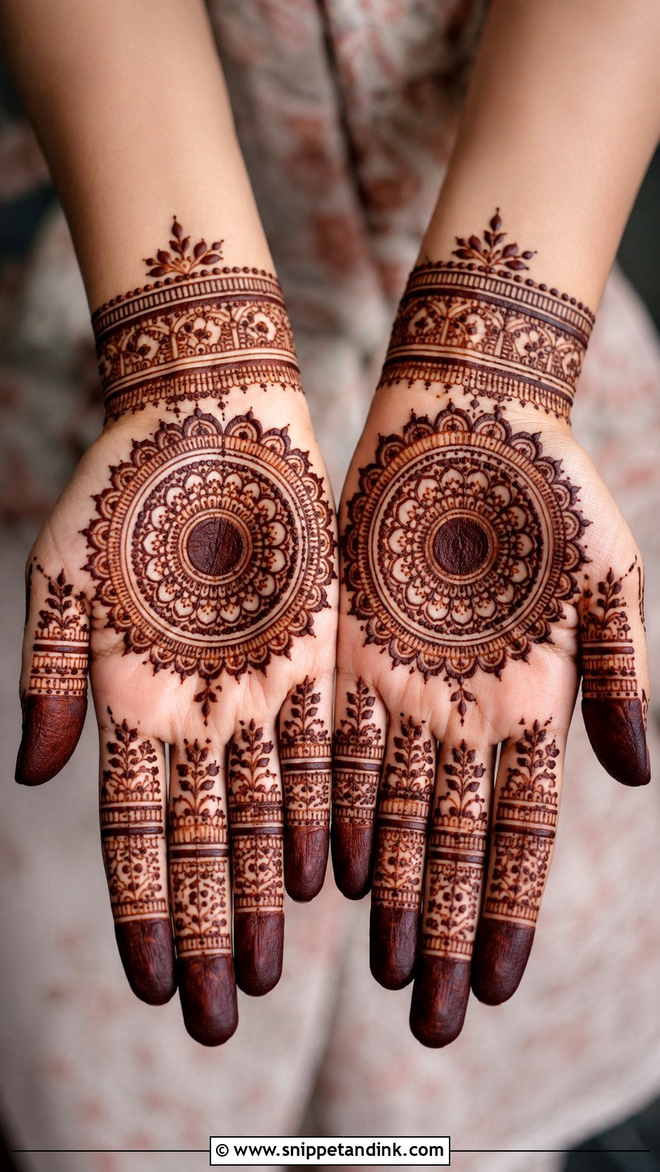 Tikki Mehndi Design 2018 - Snippet and Ink - 35 Mehndi Designs 2018
