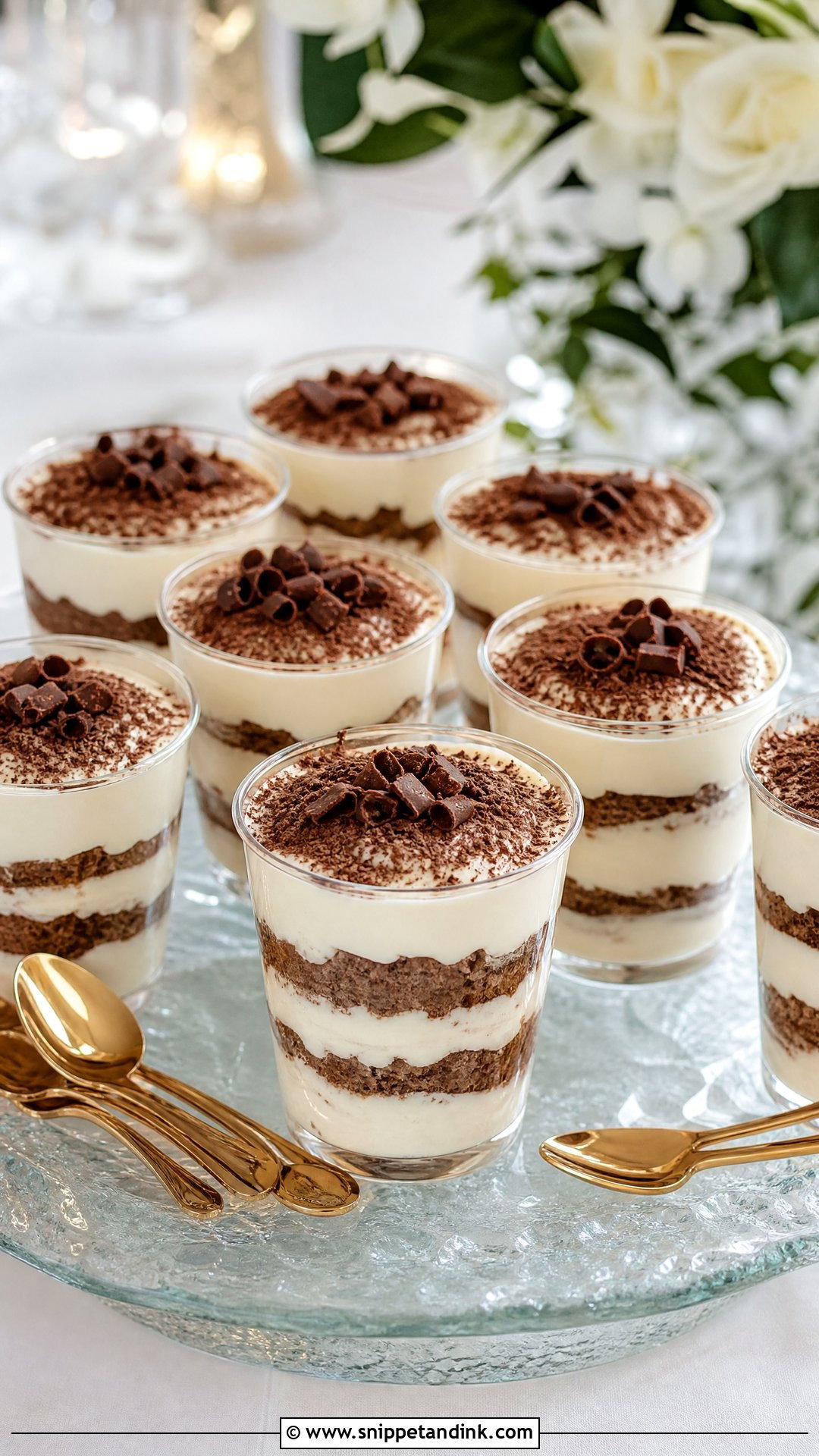 Tiramisu Cups - Snippet and Ink - 20 Wedding Dessert Ideas