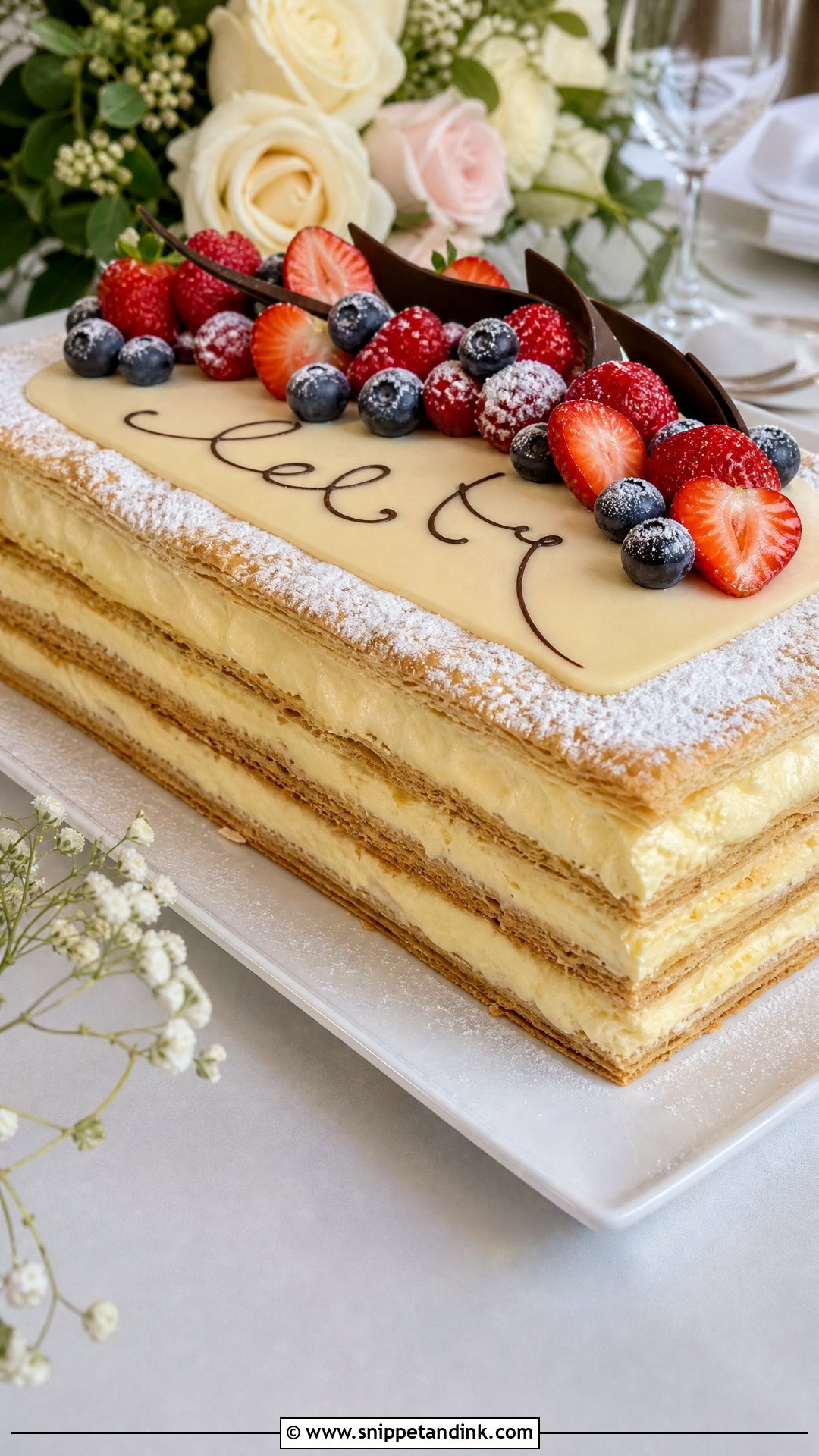 Torta Diplomatica Wedding Cake - Snippet and Ink - 25 Italian Wedding Cakes