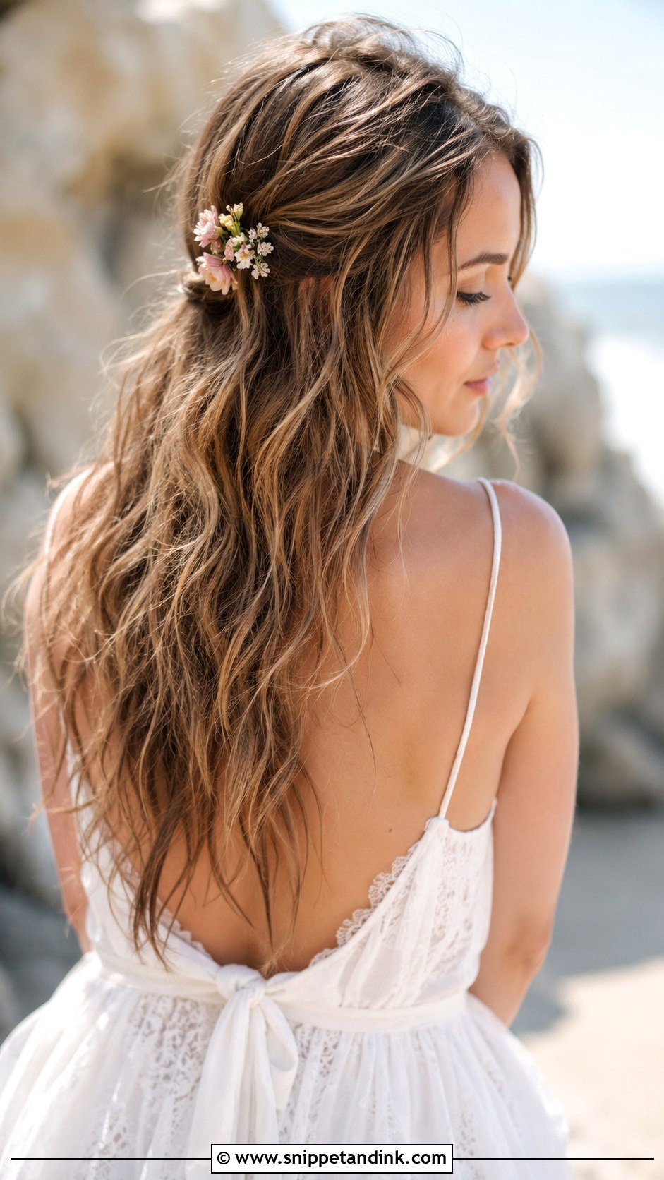 Tousled Beach Waves - Snippet and Ink - 30 Hair Styles for Long Hair for Weddings