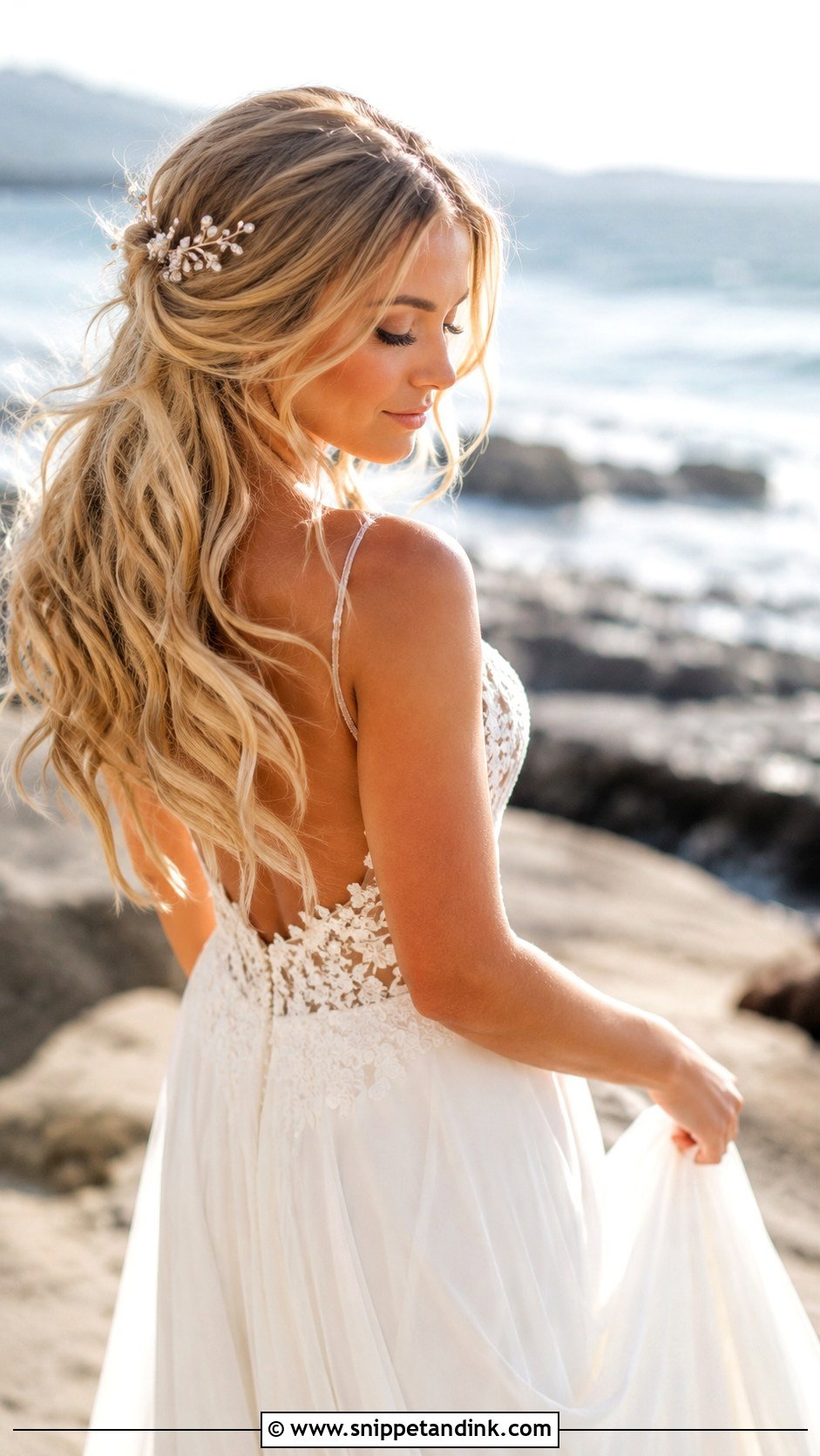 Tousled Beach Waves for Long Hair - Snippet and Ink - 30 Hairstyles for Long Hair Wedding
