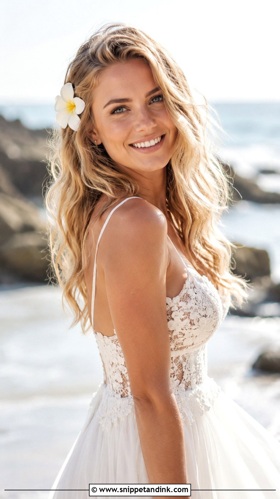 Tousled Beach Waves - Snippet and Ink - 20 Bohemian Wedding Hairstyles
