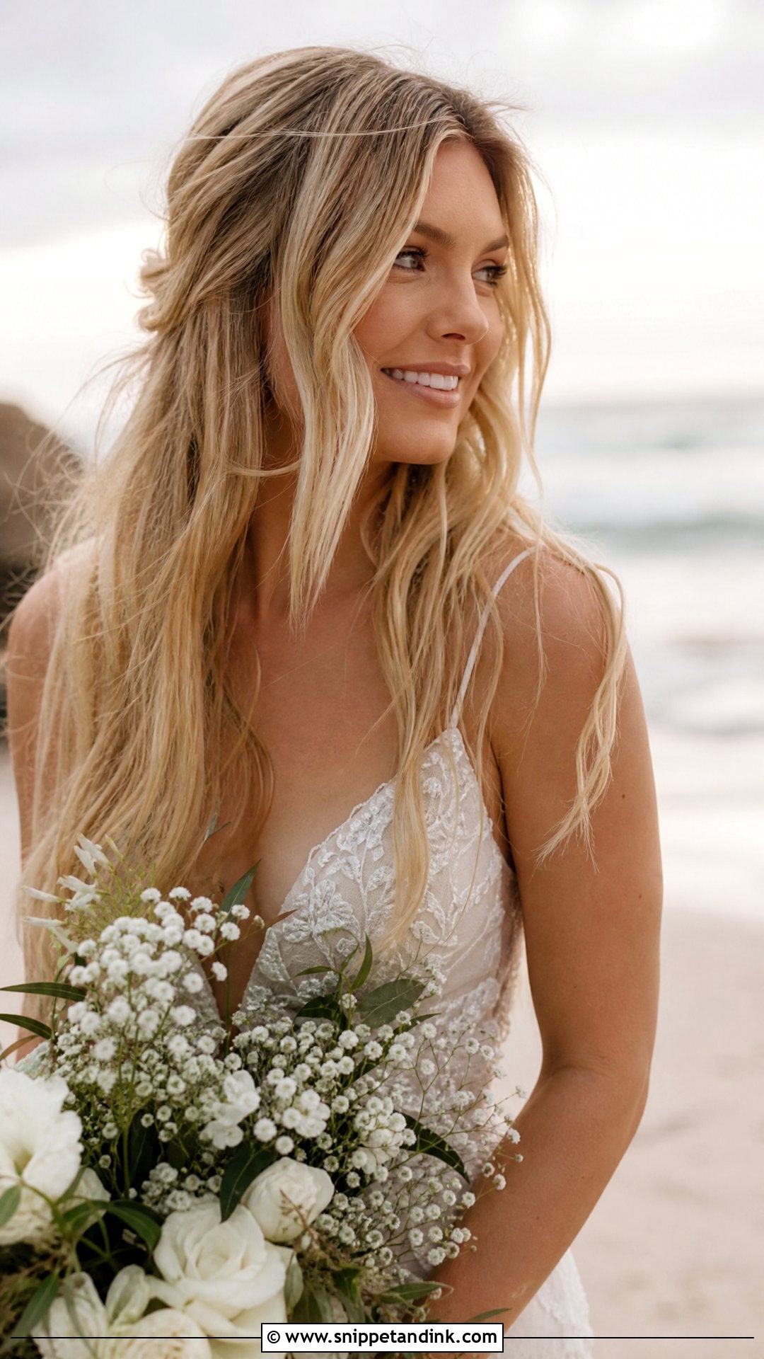 Tousled Boho Waves - Snippet and Ink - 20 Wedding Hairstyles 2024