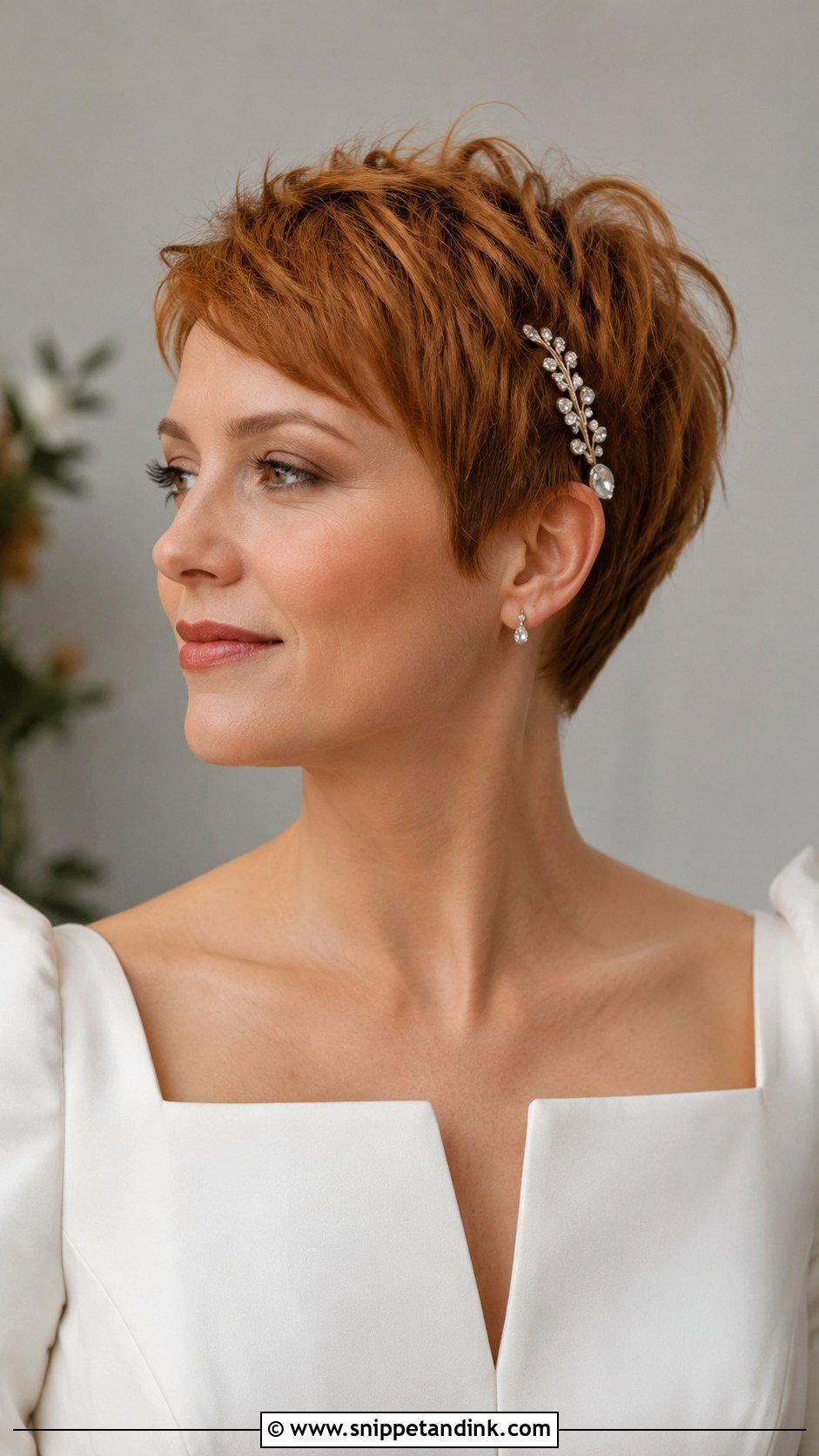 Tousled Pixie Cut - Snippet and Ink - 20 Easy Wedding Hairstyles for Short Hair