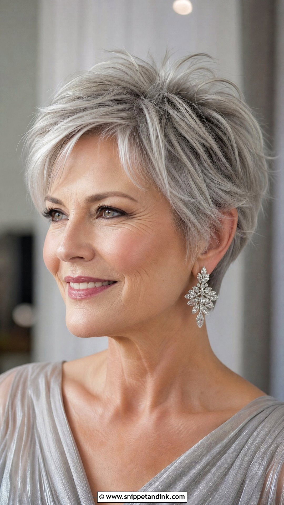Tousled Pixie Cut - Snippet and Ink - 20 Mother of the Bride Short Hair Down Ideas