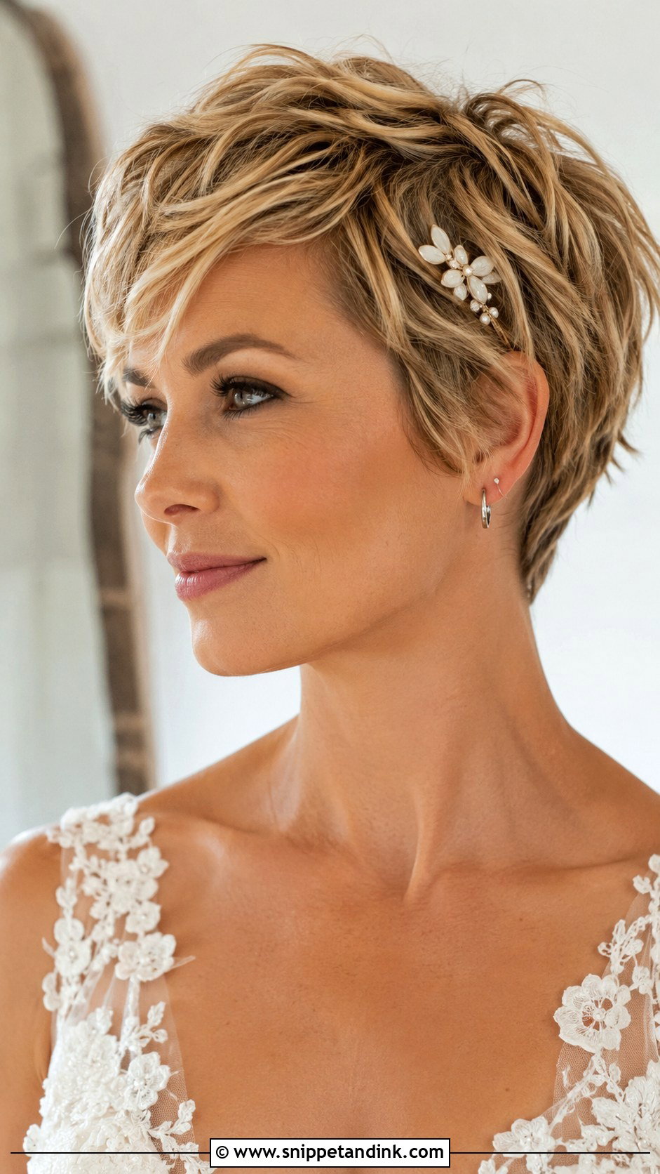 Tousled Pixie Cut - Snippet and Ink - 25 Hairstyle for Wedding Short Hair Ideas