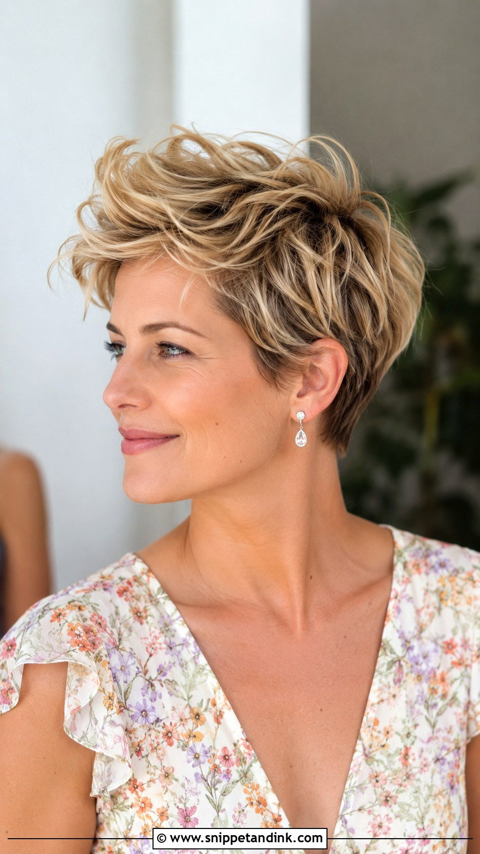 Tousled Pixie Cut - Snippet and Ink - 25 Short Hair Wedding Guest Ideas