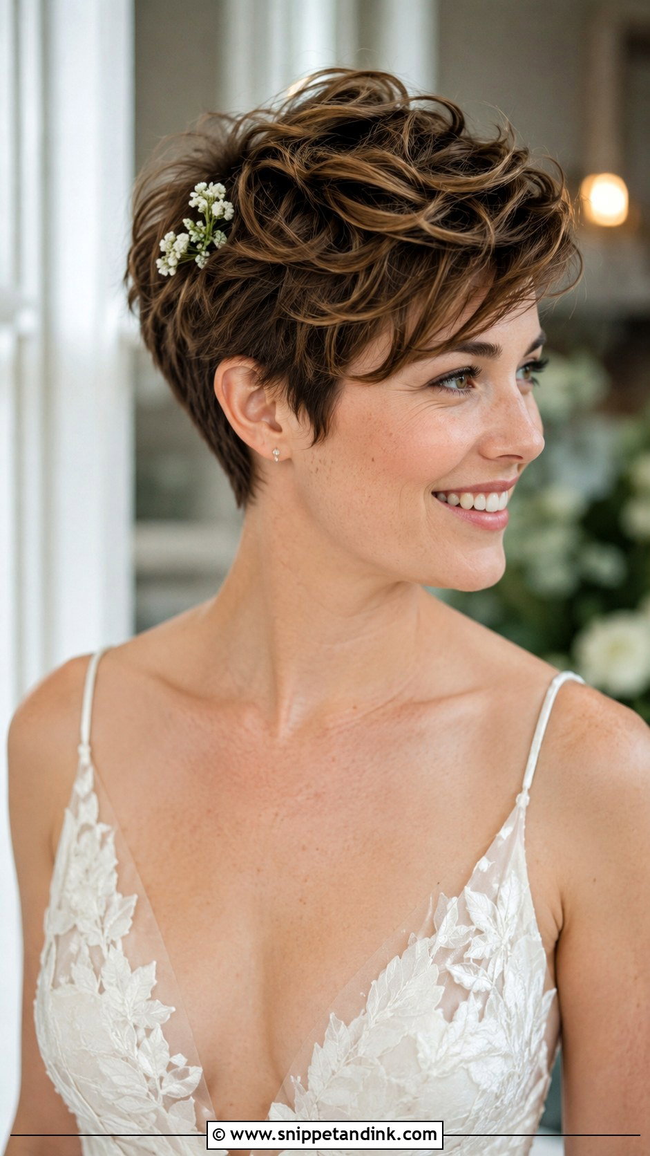 Tousled Pixie With Volume - Snippet and Ink - 20 Formal Hairstyles for Short Hair Wedding
