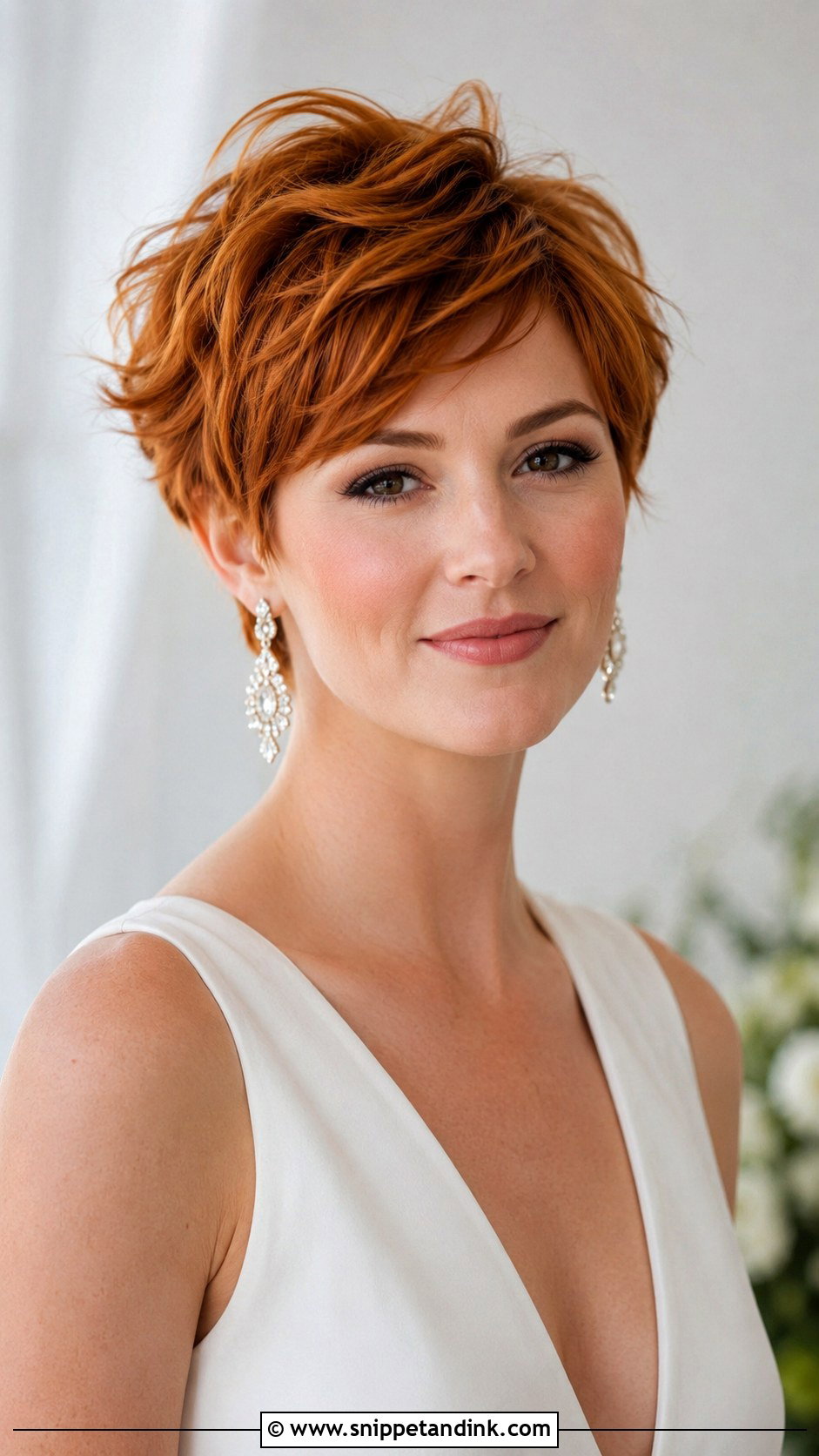 Tousled Pixie With Volume - Snippet and Ink - 25 Hair Styles for Short Hair Wedding
