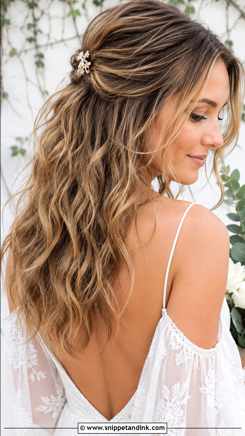 Tousled Textured Wedding Hair - Snippet and Ink - 20 Wedding Hair Long Down Ideas