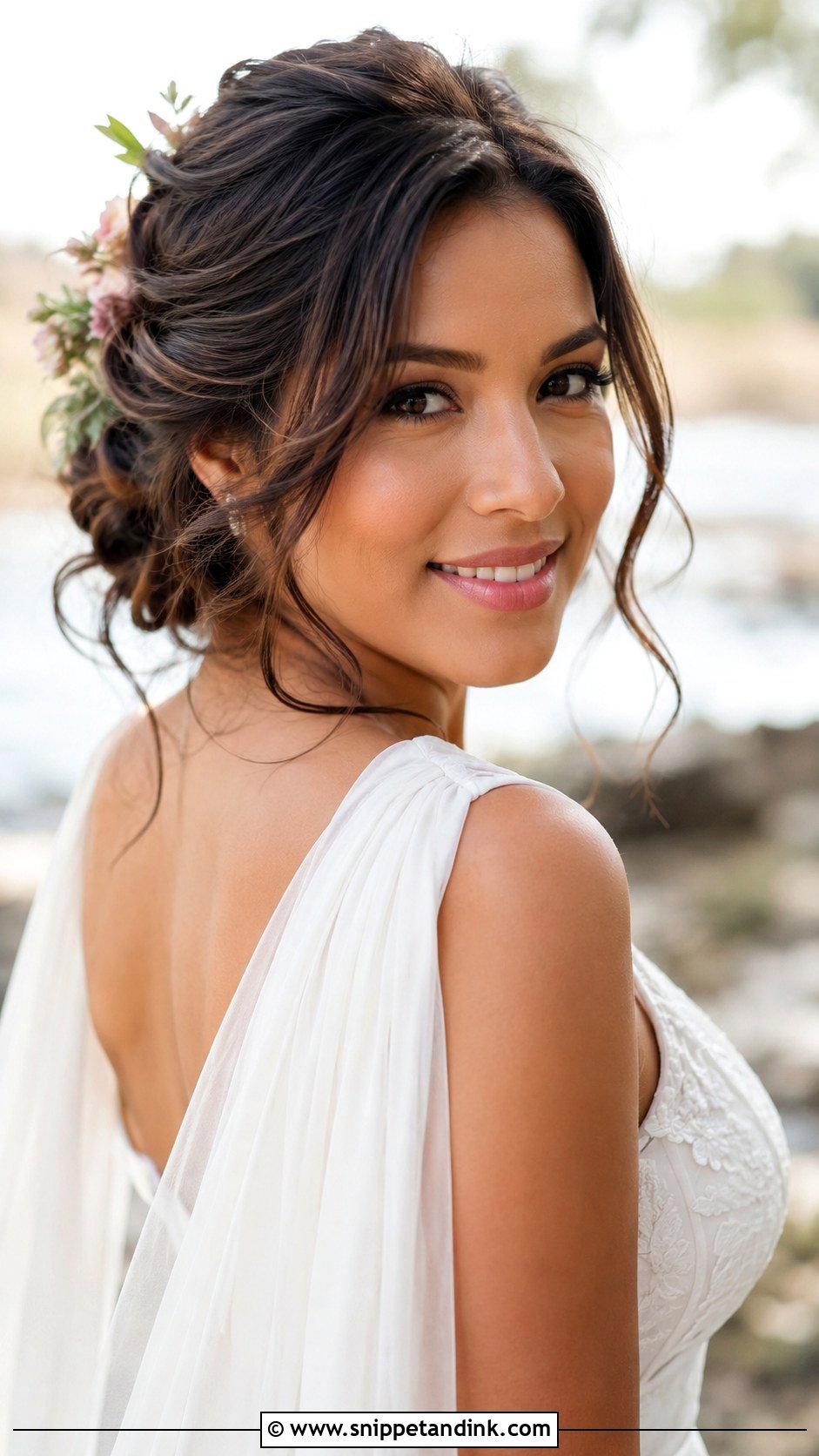 Tousled Updo Wedding Hairstyle - Snippet and Ink - 35 Hair Styles for Wedding