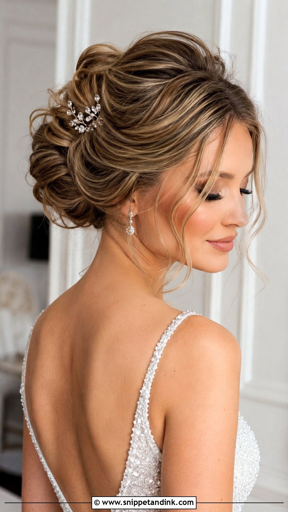 Tousled Updo with Volume - Snippet and Ink - 30 Updo Hairstyles for Wedding