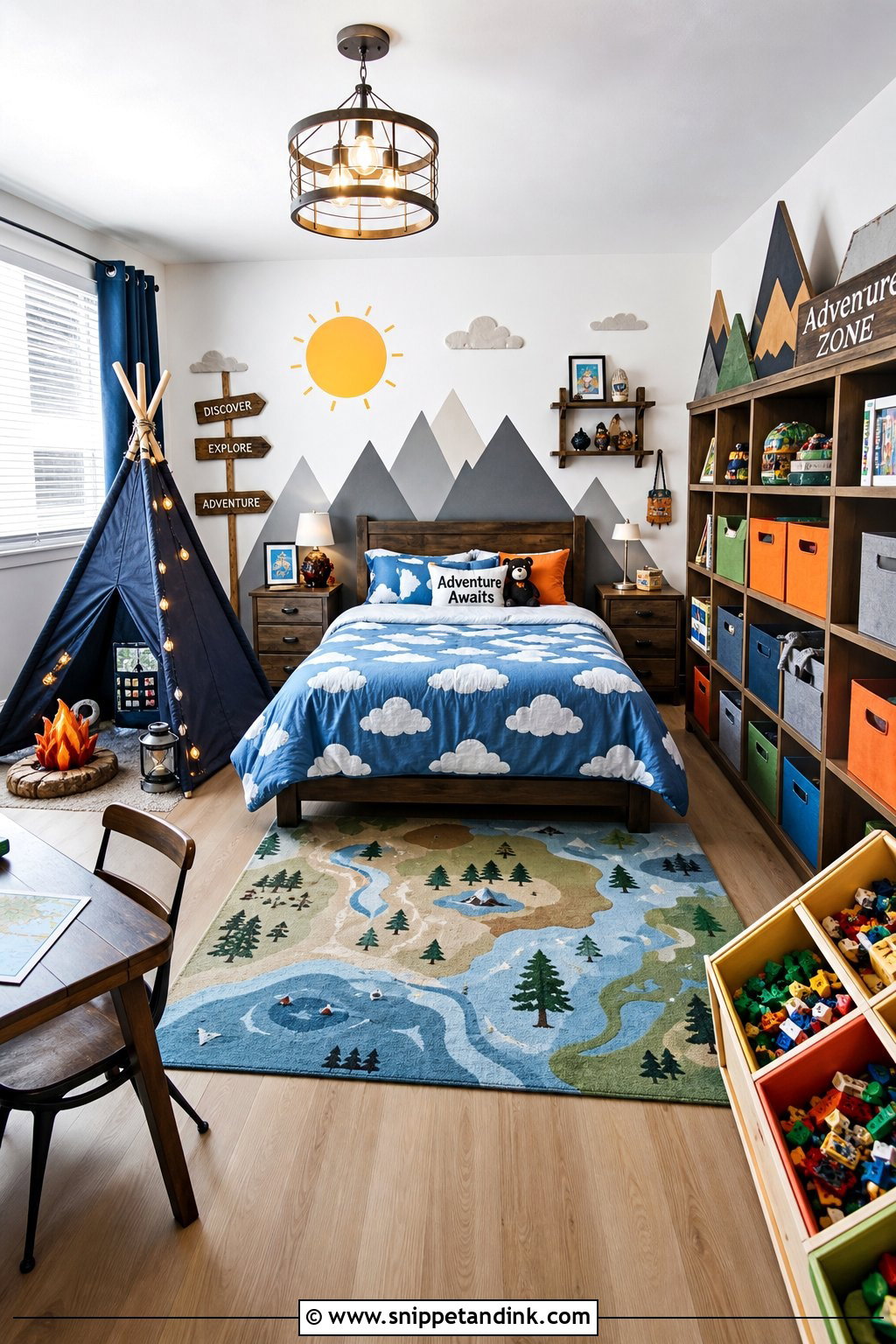 Toy Story Adventure Zone - Snippet and Ink - 25 Disney Bedroom Ideas for Magical Spaces