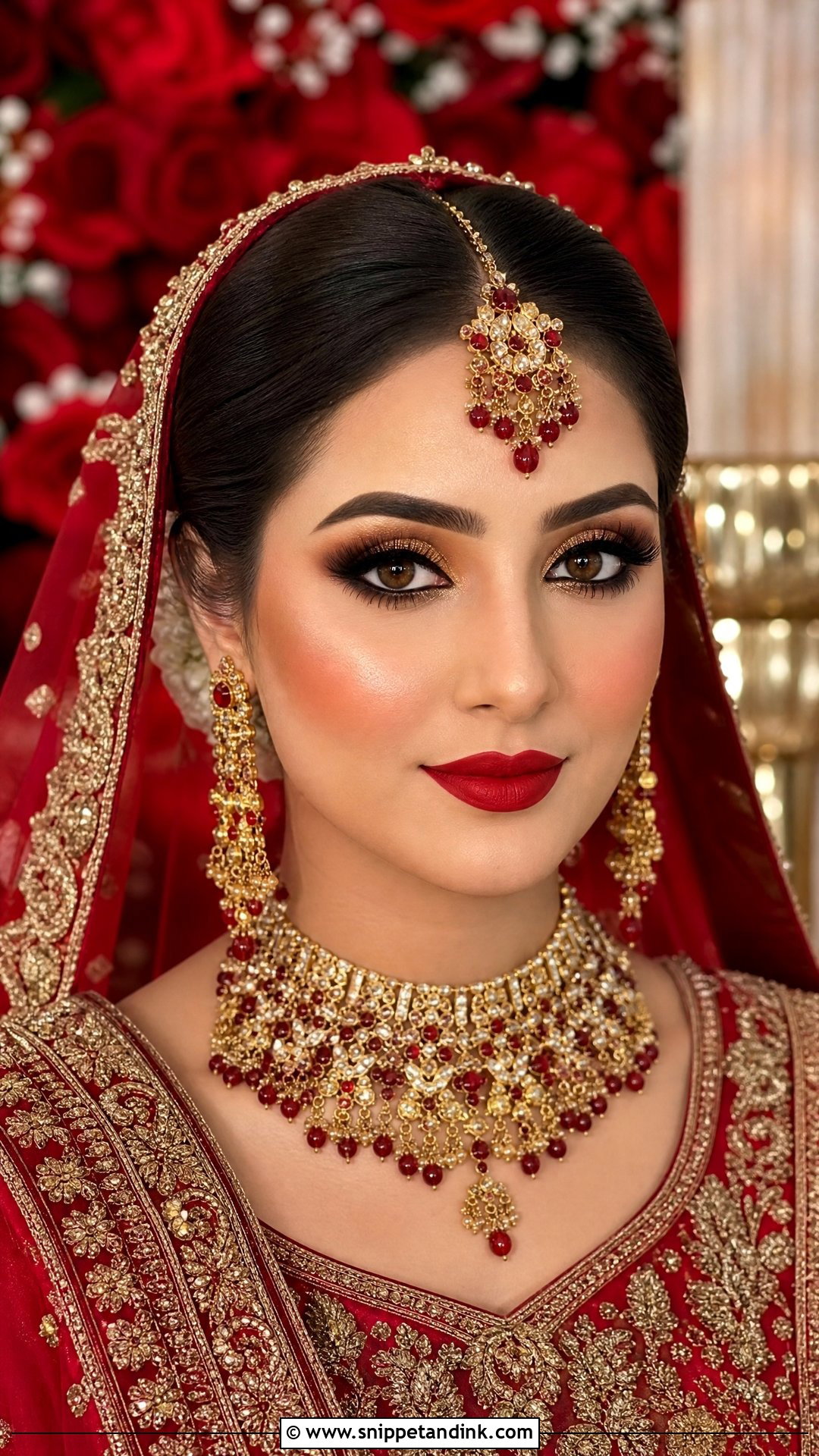 Traditional Barat Bridal Makeup - Snippet and Ink - 25 Barat Bridal Makeup Ideas